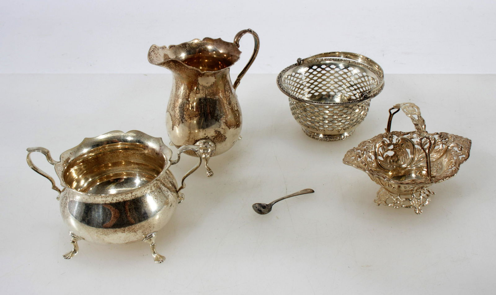 Group of 5 English Sterling Silver Items (1 of 8)