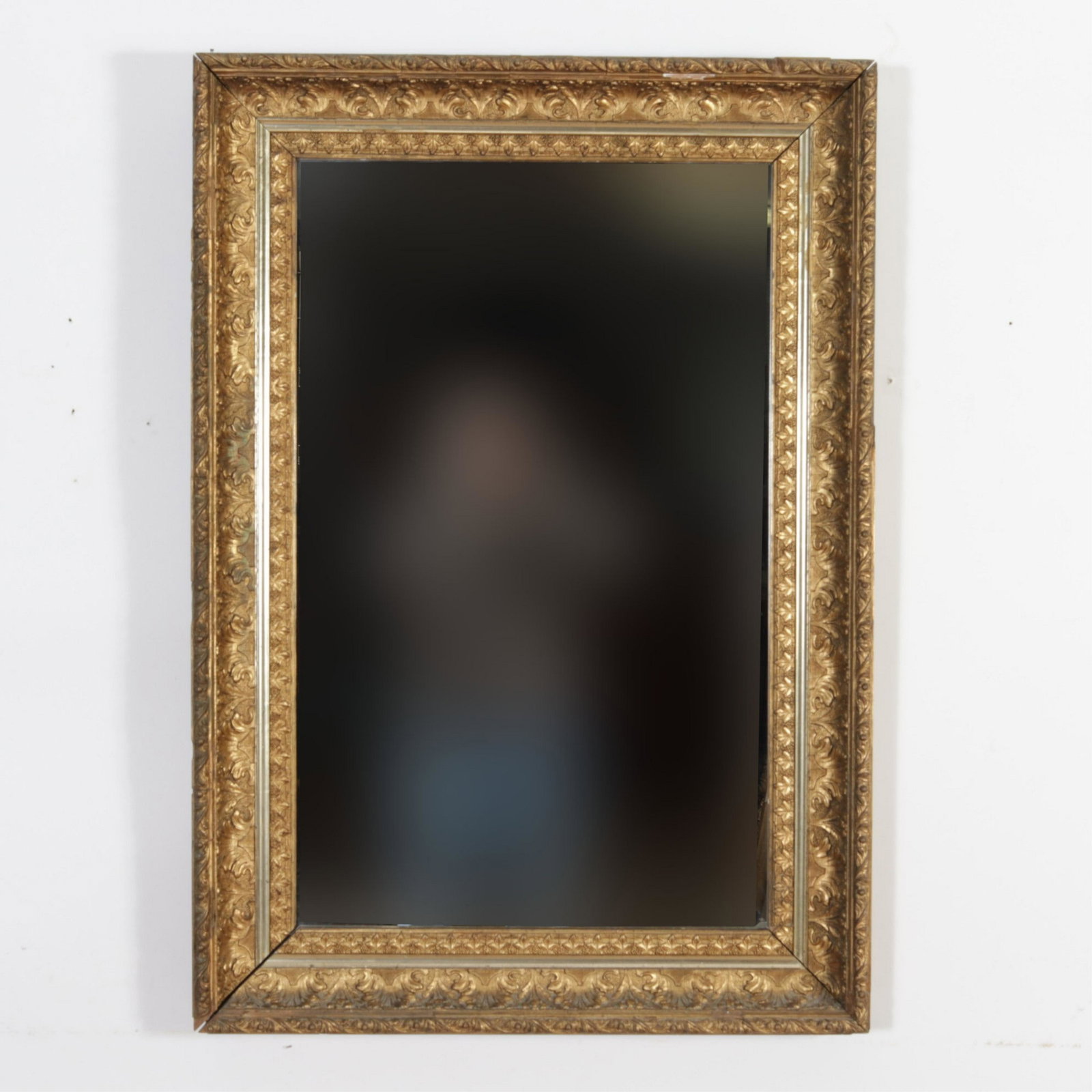 Classical Gilt Gesso Wood Frame Mirror (1 of 6)