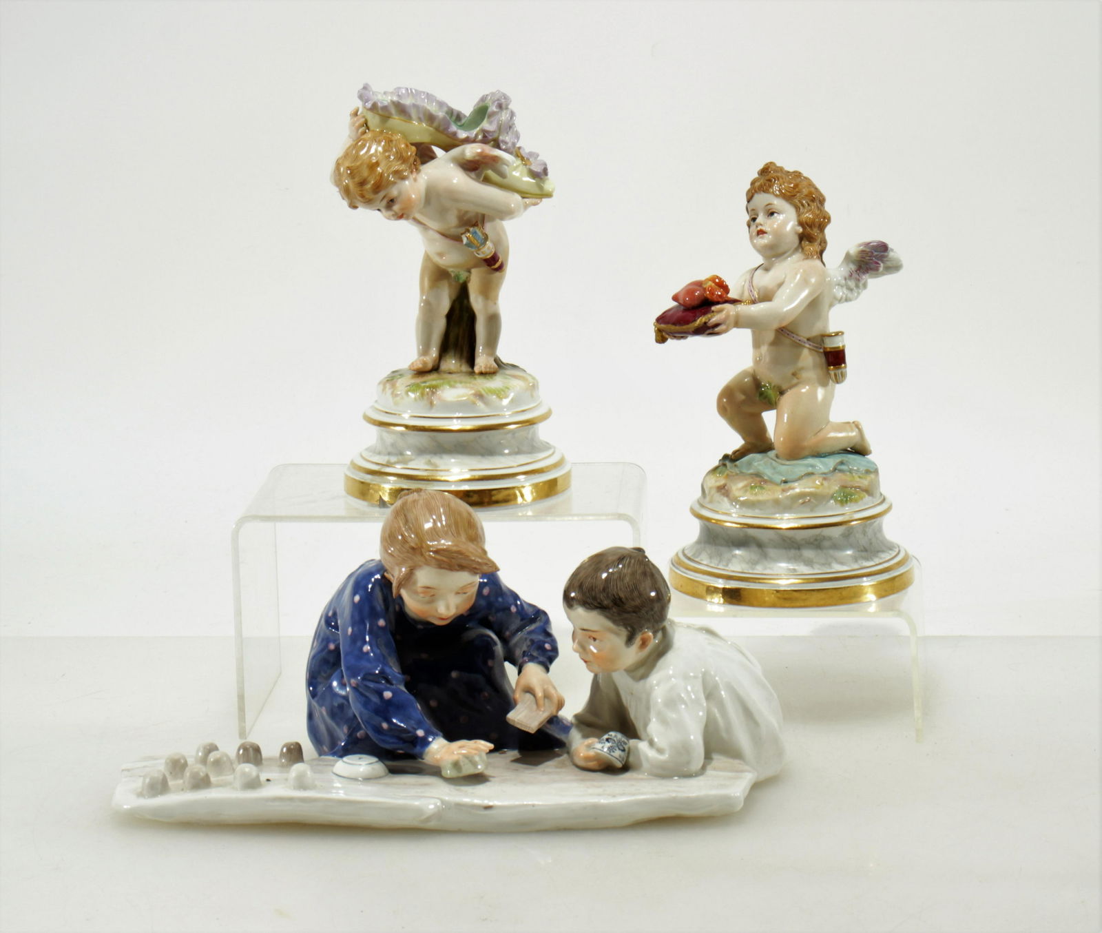 3 Meissen Porcelain Figures (1 of 15)