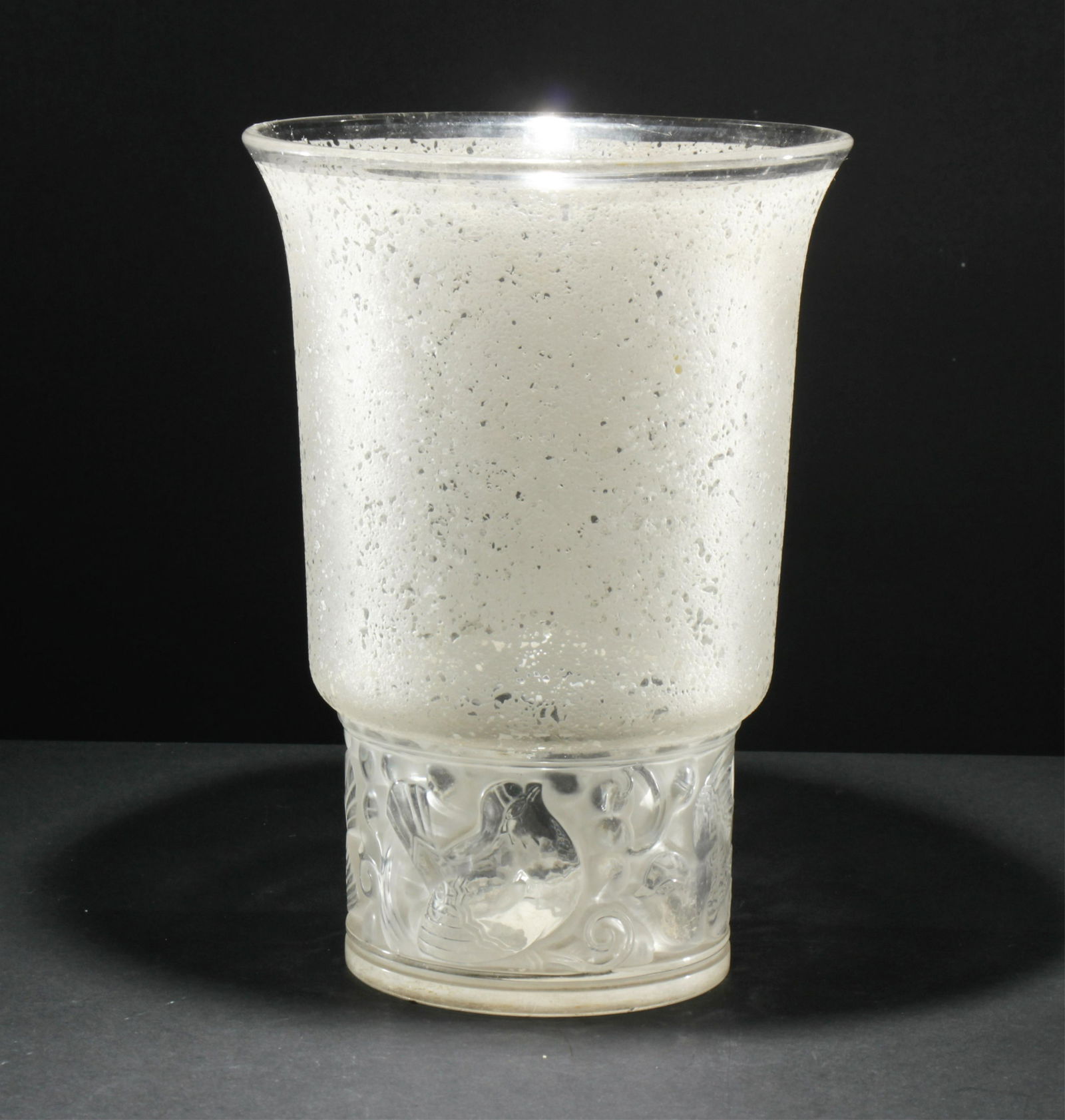Pierre D'Avesn - Acid Etched Glass Vase, c.1930 (1 of 5)