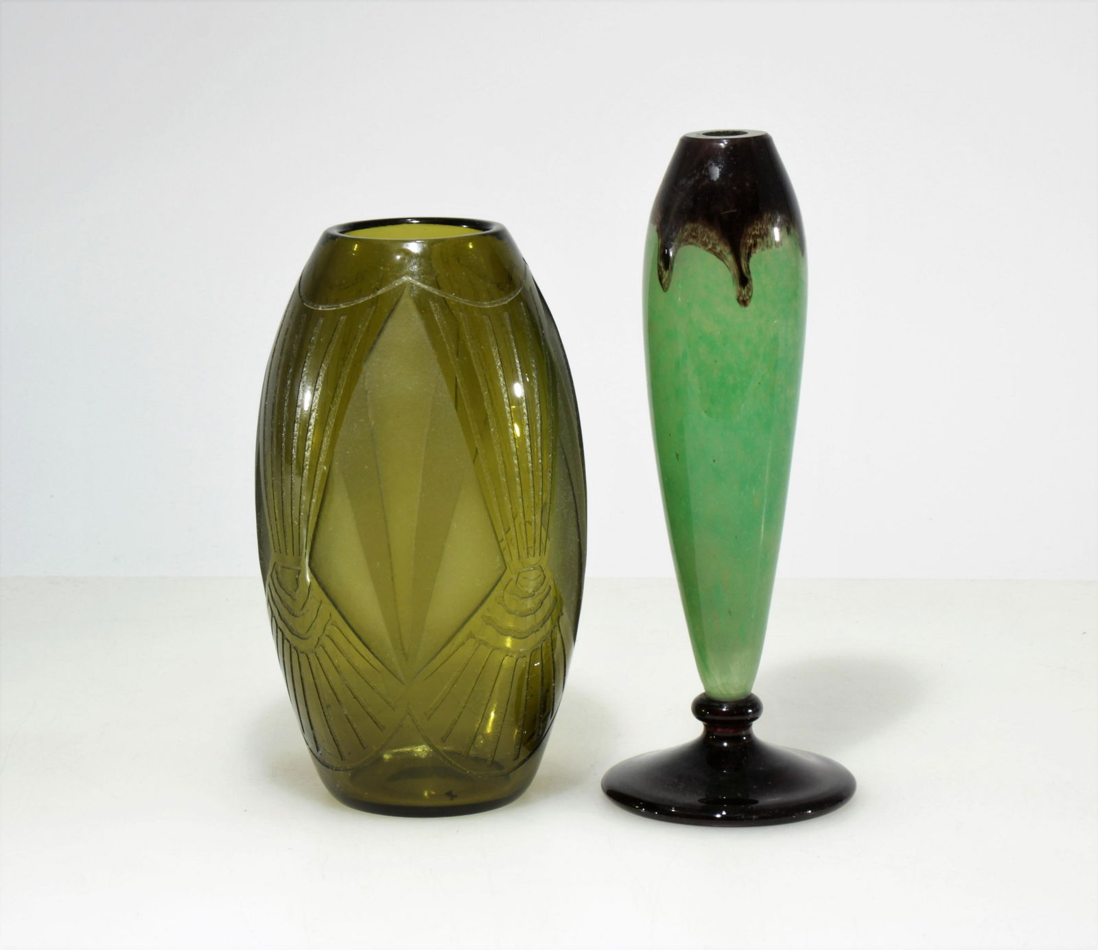 Legras & Degus Art Deco Vases (1 of 6)