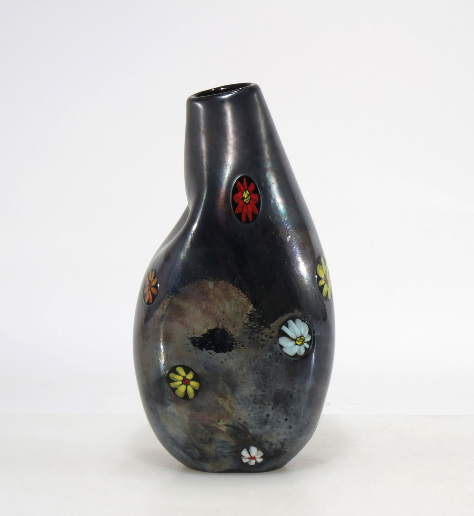 Vittorio Ferro - Marquetry Glass Vase (1 of 4)