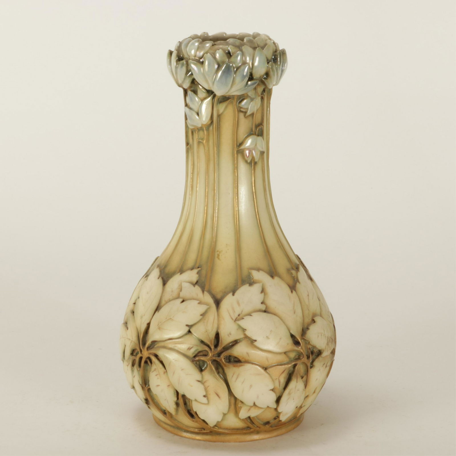 Amphora Iridescent Glazed Pottery Vase (1 of 4)