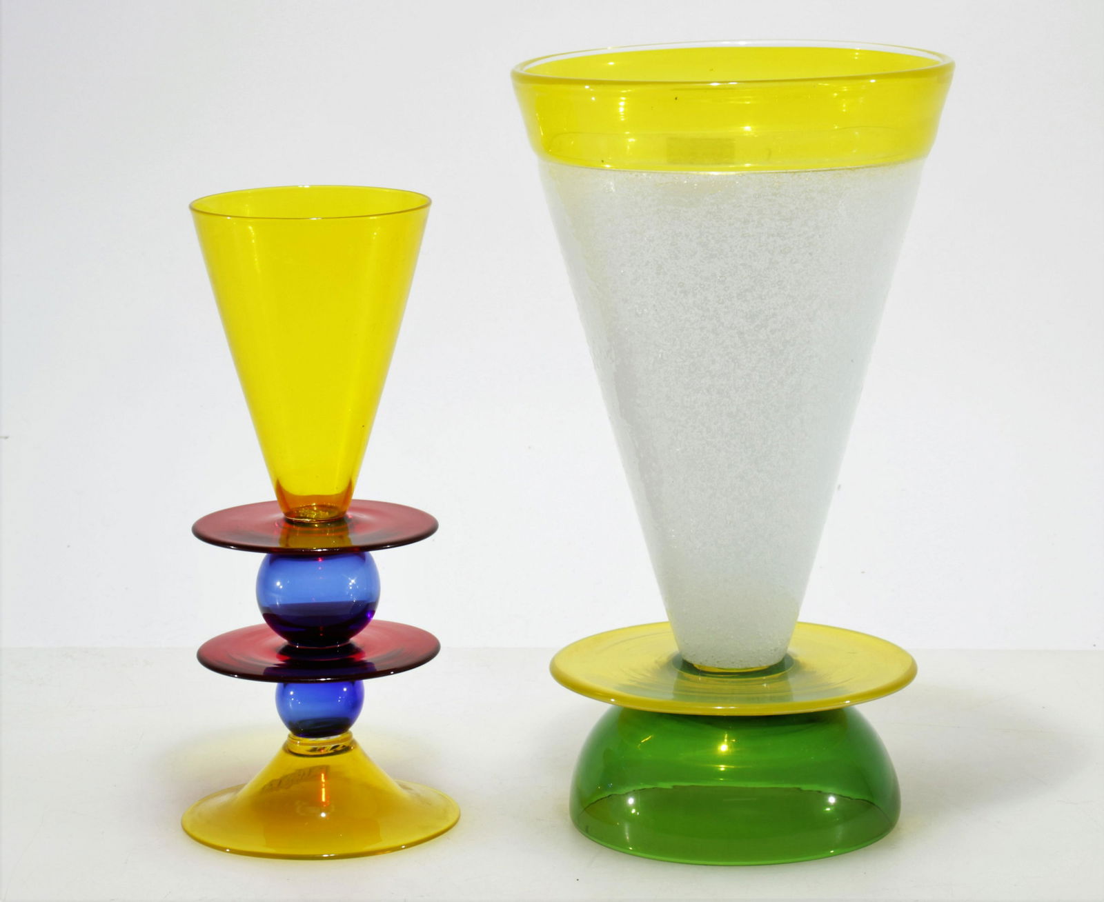 Two Pauly & Co. - Color Glass Vases (1 of 7)