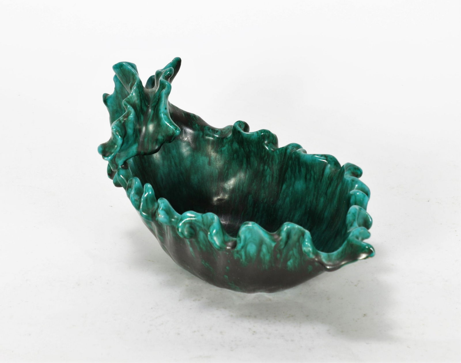 Marcello Fantoni - Pottery Leaf Bowl (1 of 5)