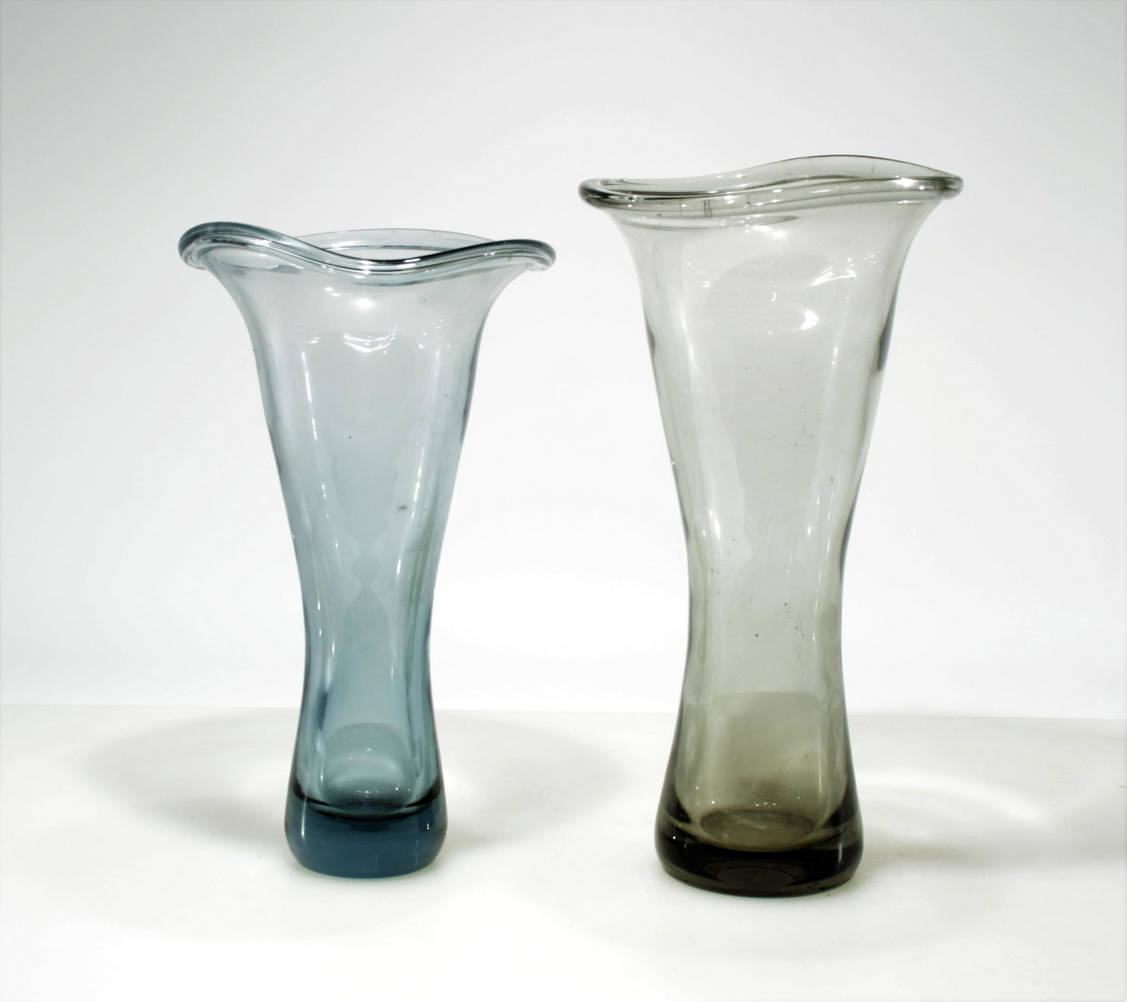 Vicke Lindstrand for Kosta - 2 Large Glass Vases (1 of 4)
