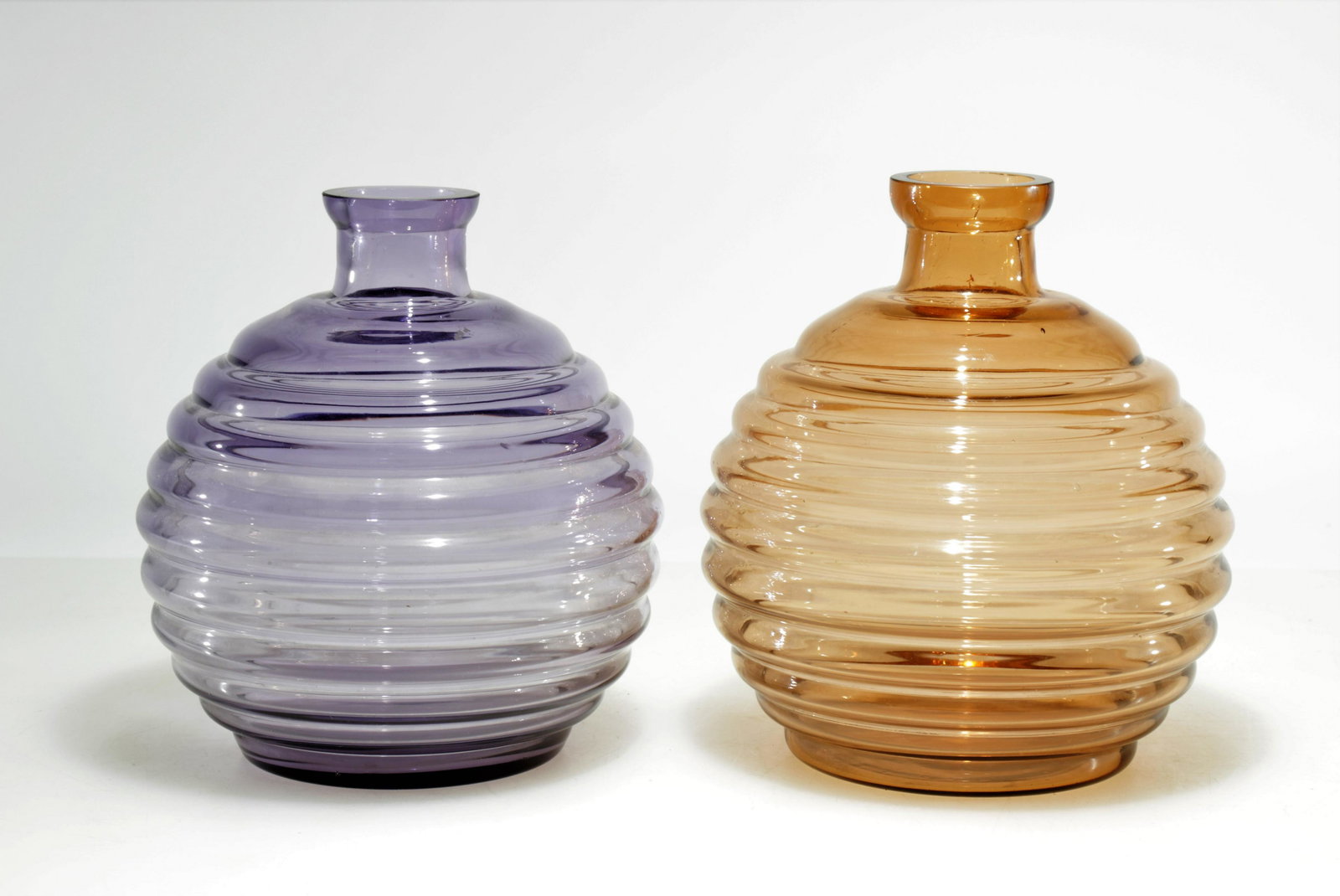 Two Venezia & Co. Colored Glass Vases (1 of 4)