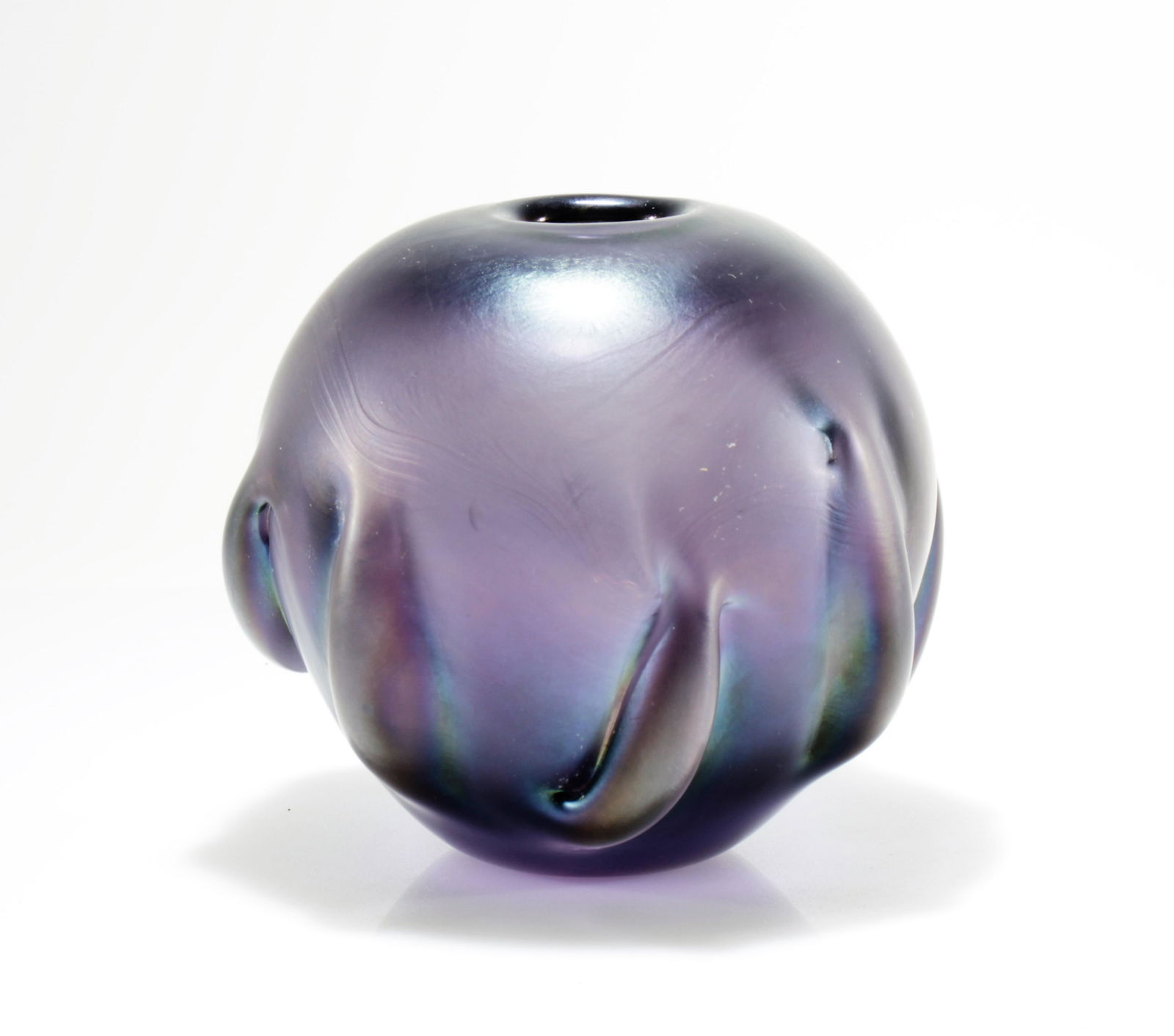 Dominick Labino - Iridescent Bud Vase (1 of 4)