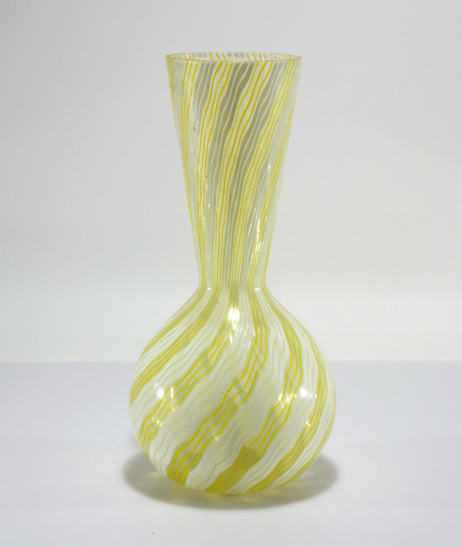 Attr. Dino Martens - Yellow & White Vase (1 of 3)
