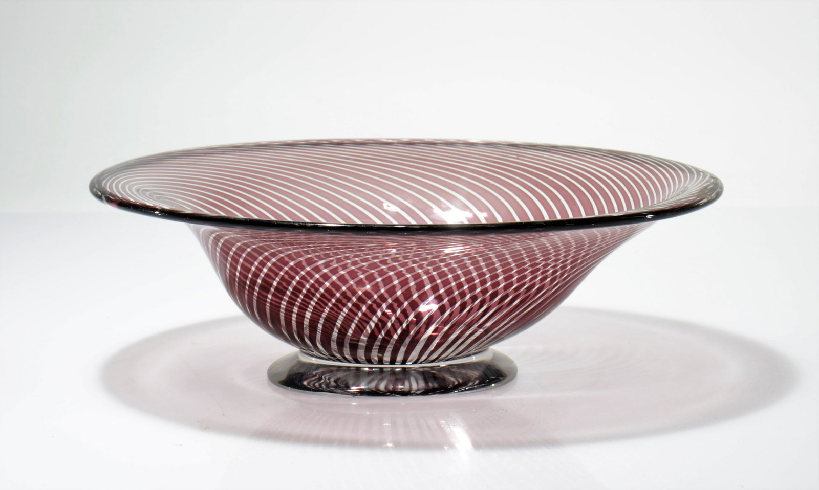 Edward Hald for Orrefors - Graal Bowl: Edward Hald for Orrefors - Graal Bowl, circa 1950. Dimensions: 7.75" W Property from the Estate of John 'Parker' Prindle, JR., Boston, MA.