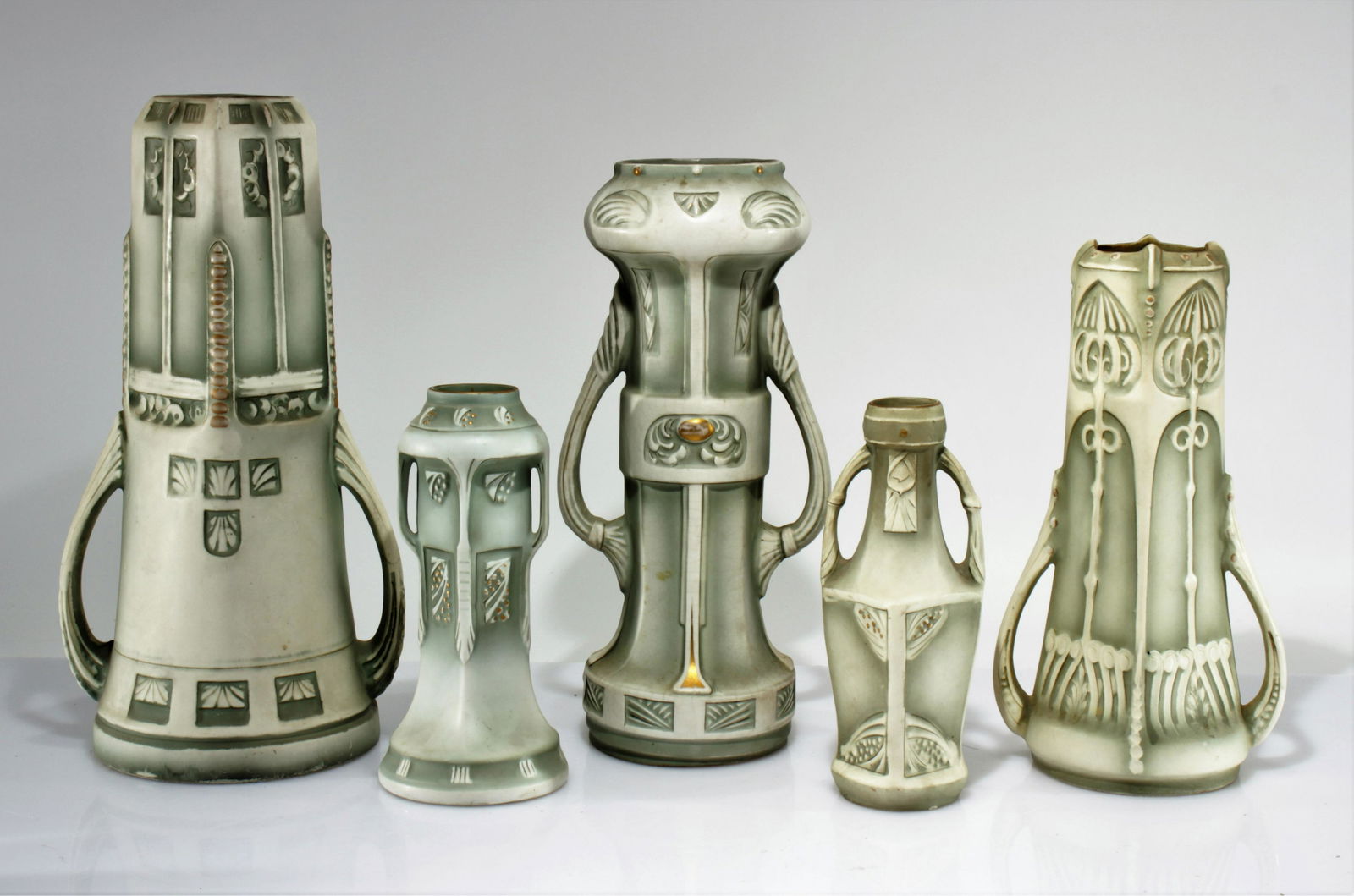 Group of Robert Hanke Royal Wettina Vases (1 of 7)