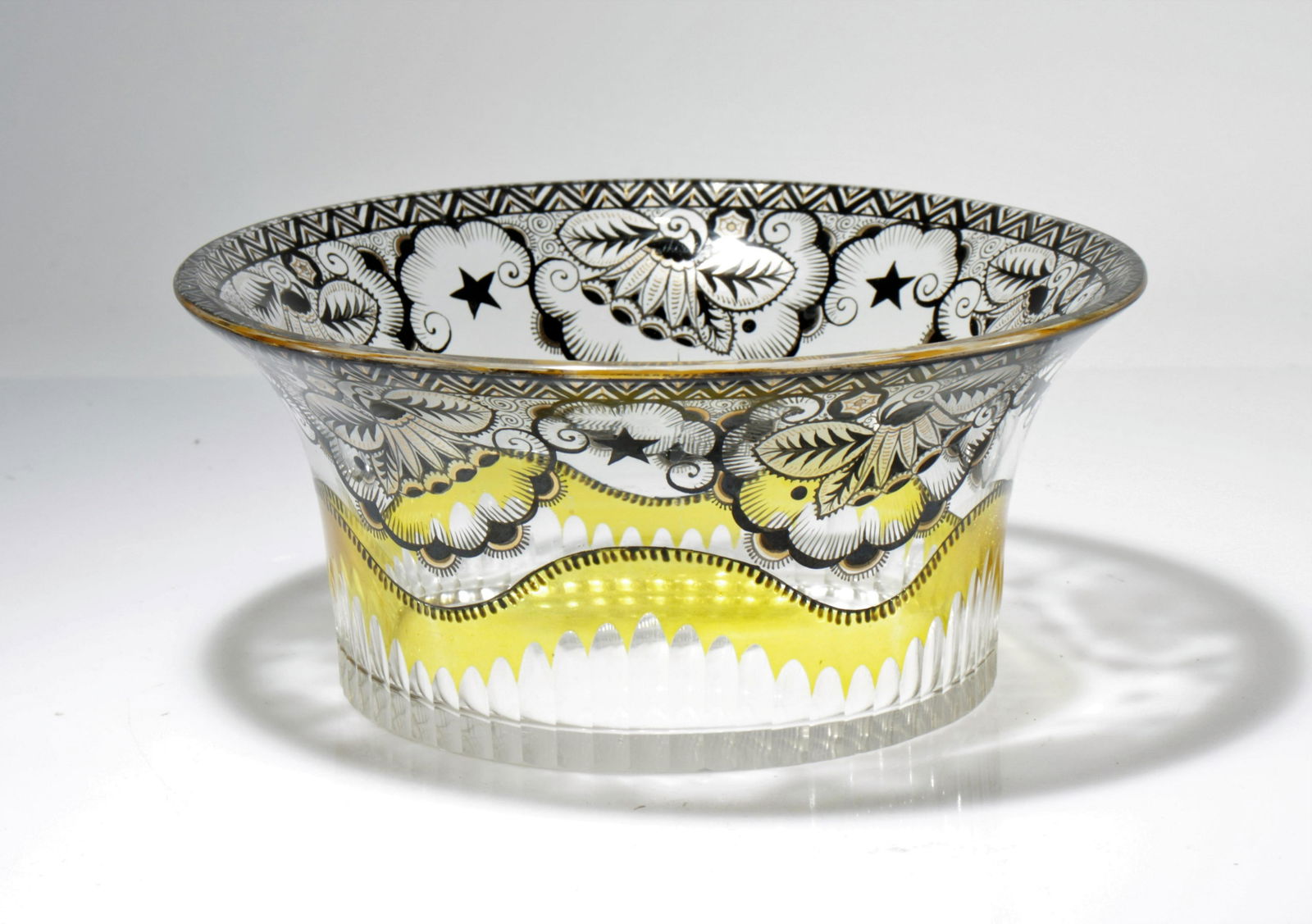 Adolf Beckert - Enameled Glass Bowl (1 of 3)