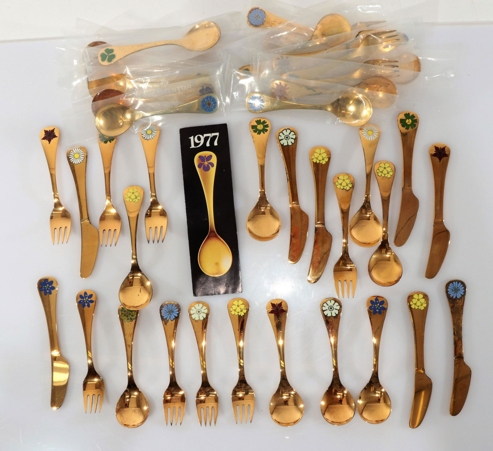 Collection of Georg Jensen Annual Spoons & Cutlery (1 of 8)