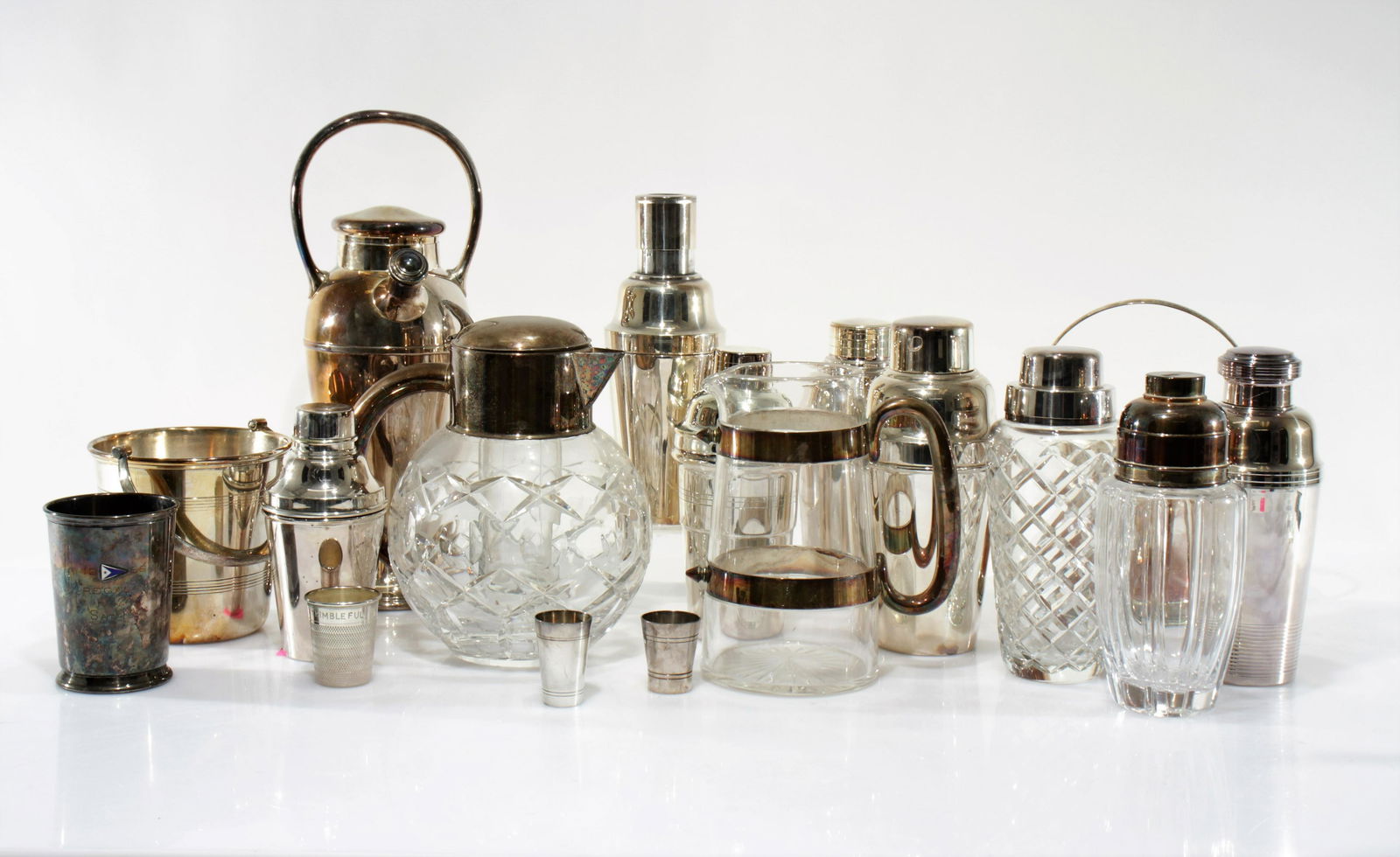 Vintage English Silverplate Barware Collection (1 of 8)