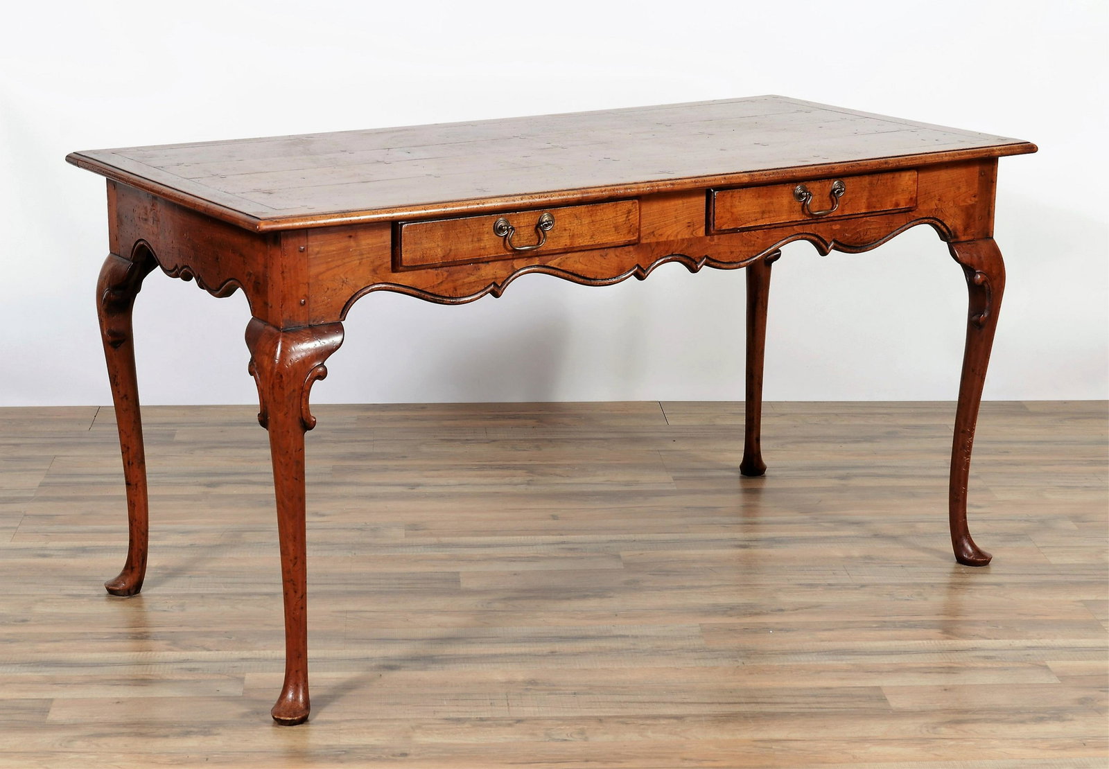 Louis XV Style Two Drawer Writing Desk (1 of 7)