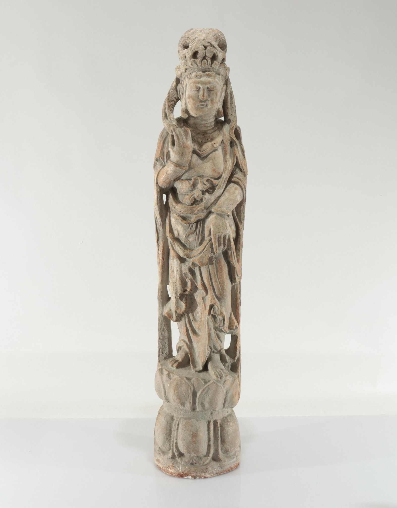 Chinese Style Ceramic Figure of Guan Yin (1 of 7)