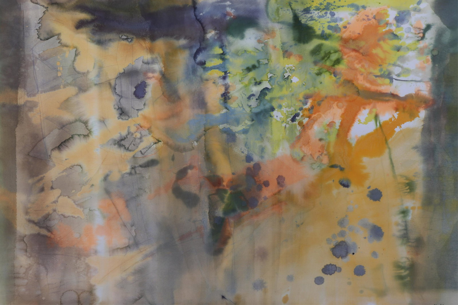 Gene Hutner - Abstract Watercolor (1 of 6)