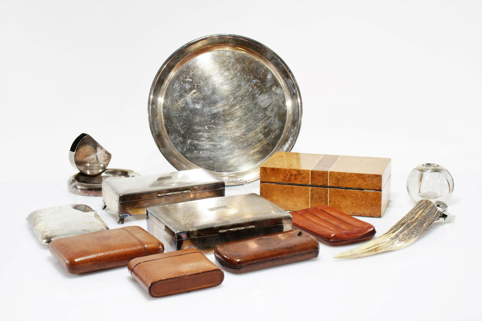 Vintage Cigar/Smoking Carrying Cases, Accessories (1 of 15)