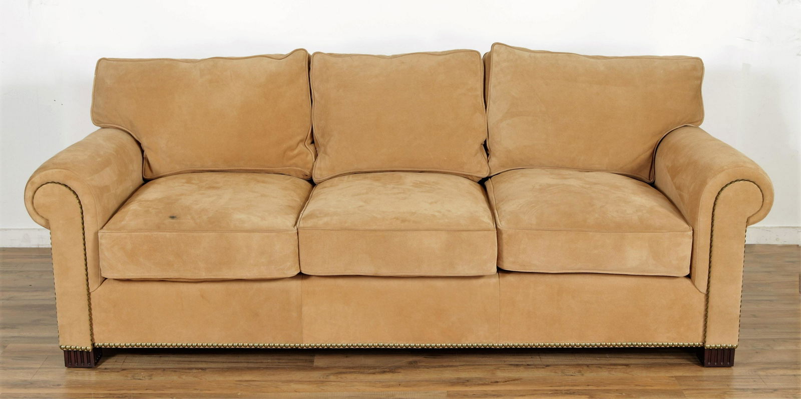 Ralph Lauren Jamaica Salon Suede Sofa (1 of 8)