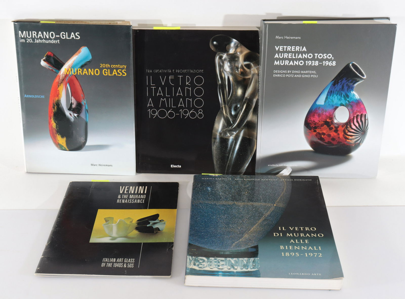 5 Books - Murano Glass (1 of 9)