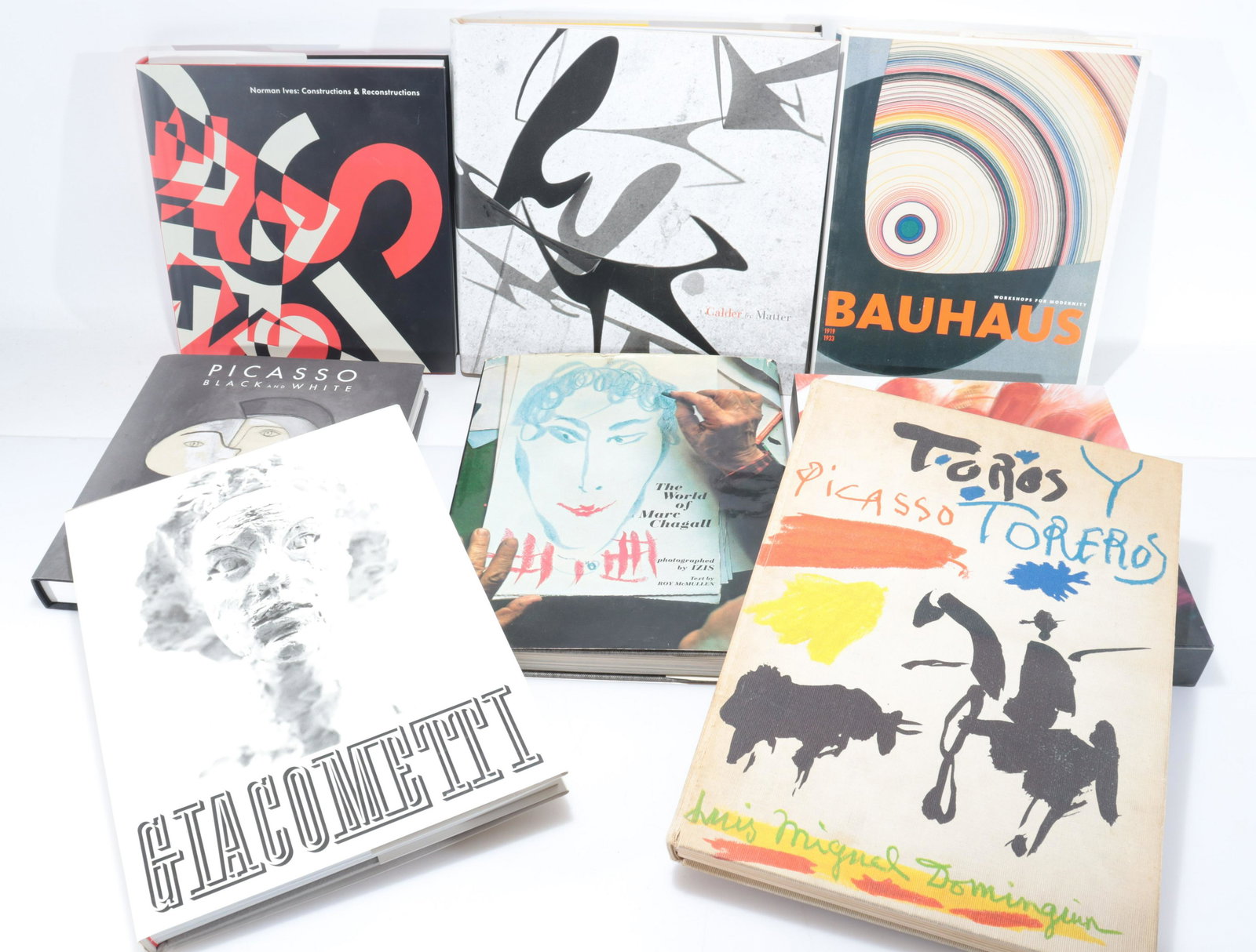 Eight Modern Art Books - Picasso, Giacometti, Ives (1 of 11)