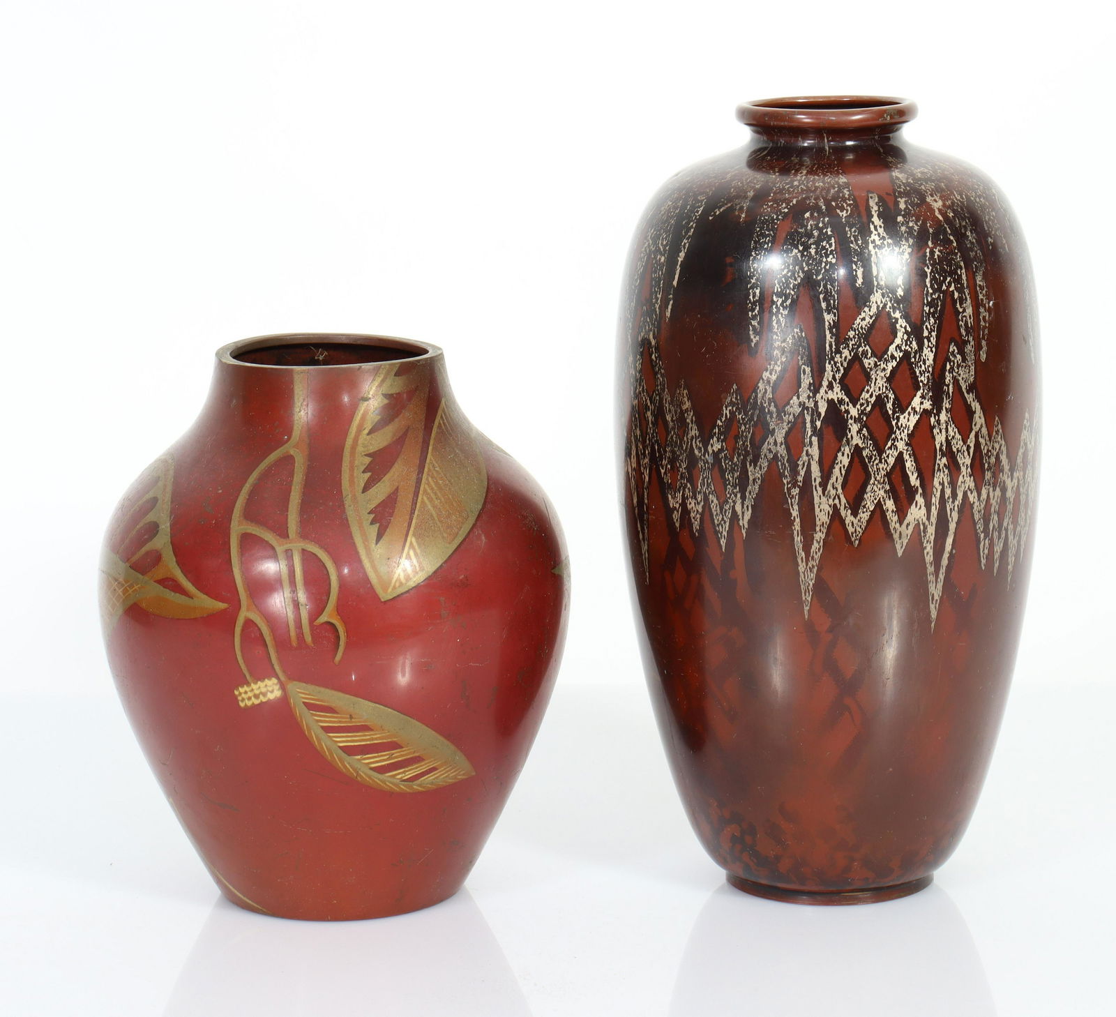 Ikora WMF - Two Metal Vases (1 of 4)
