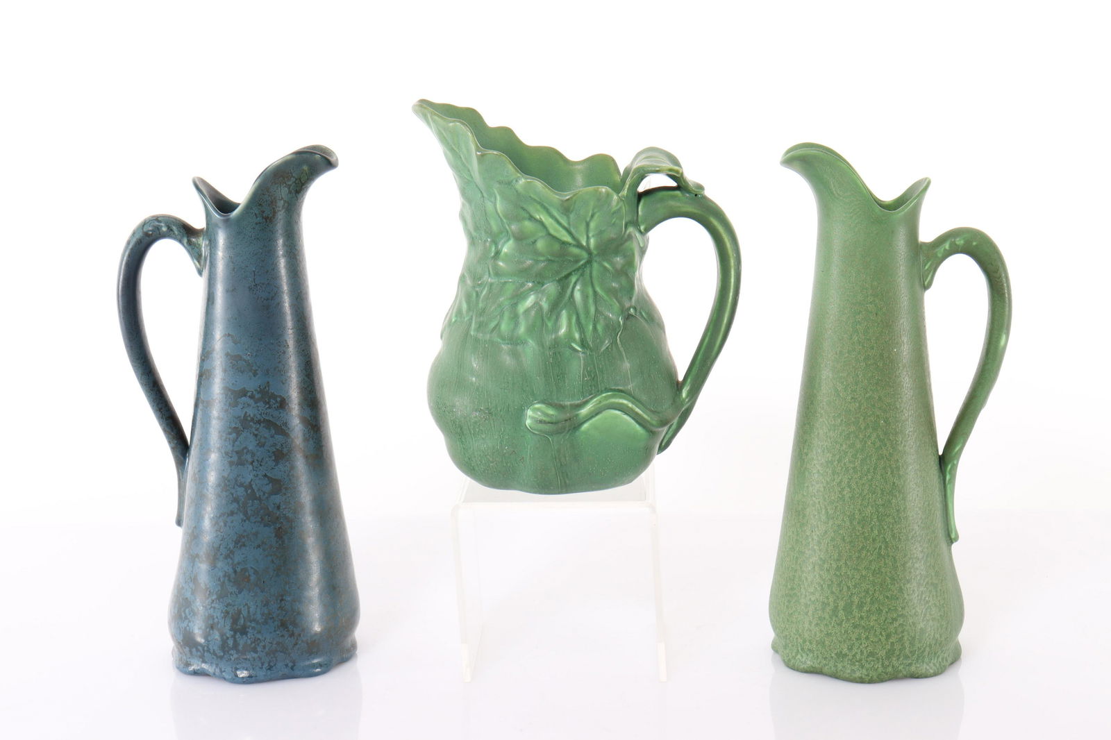 Hampshire Pottery - Three Pitchers (1 of 9)