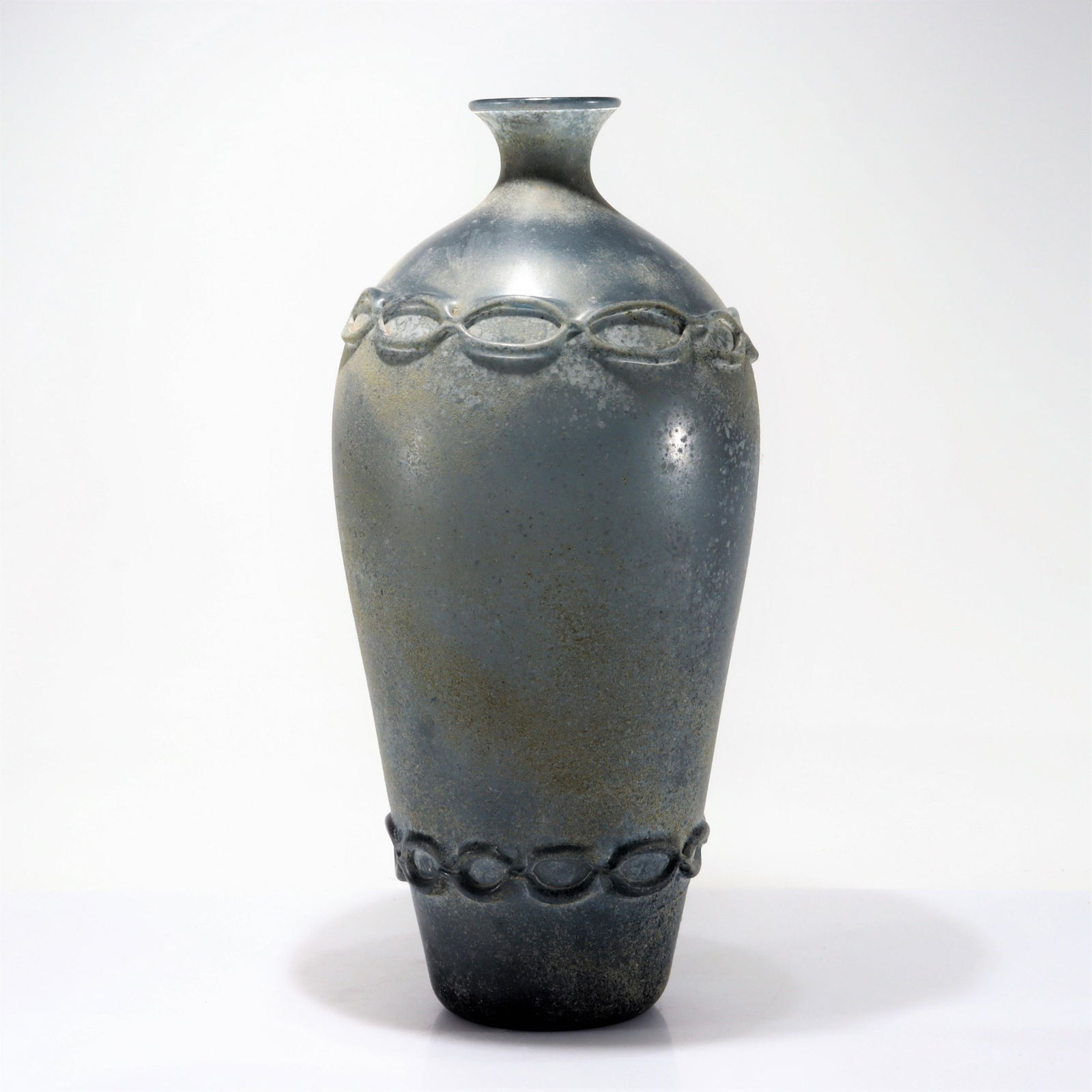 Vittorio Rigattieri/Seguso - Scavo Vase, c.1970 (1 of 3)