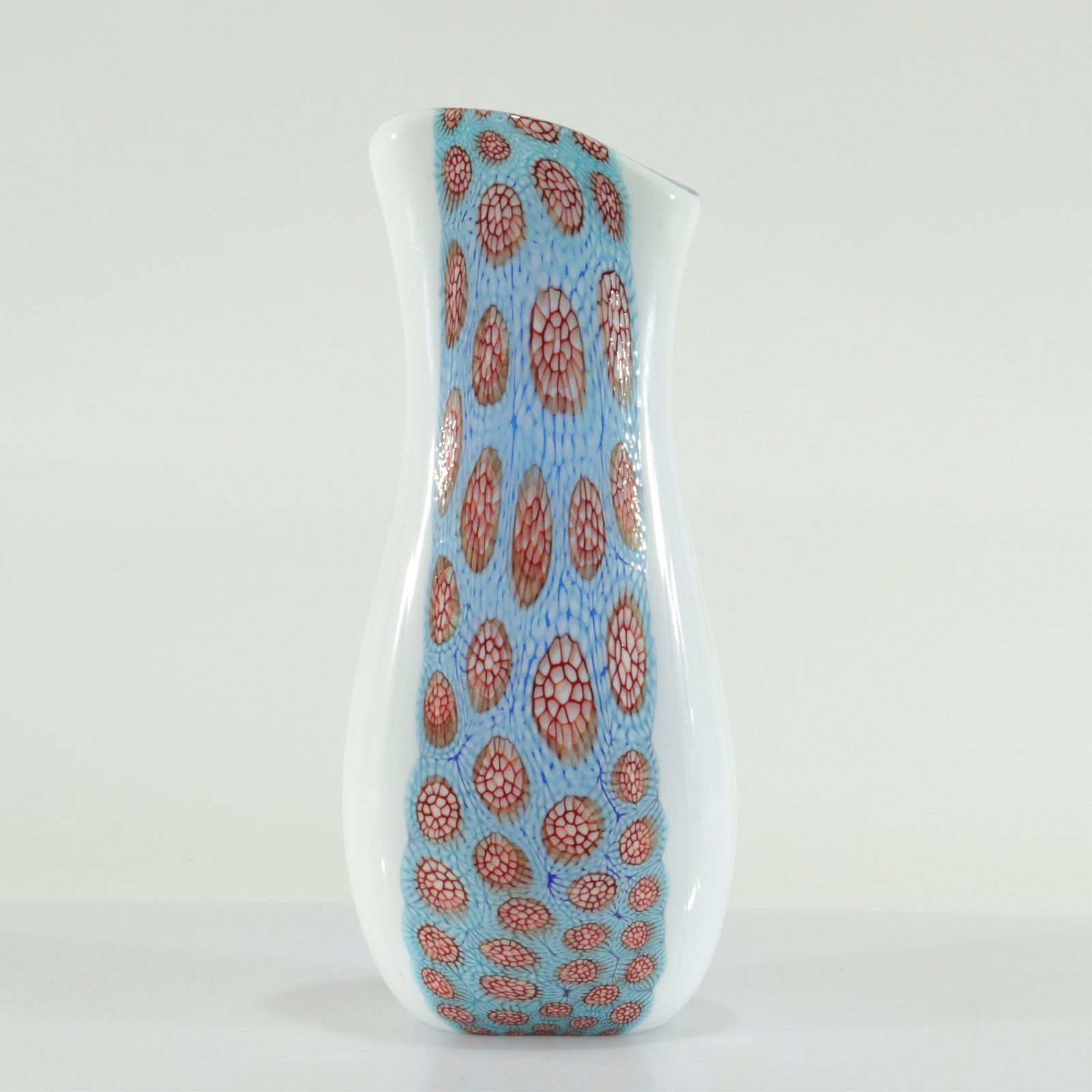 Anzolo Fuga Style Murano Glass Vase (1 of 3)