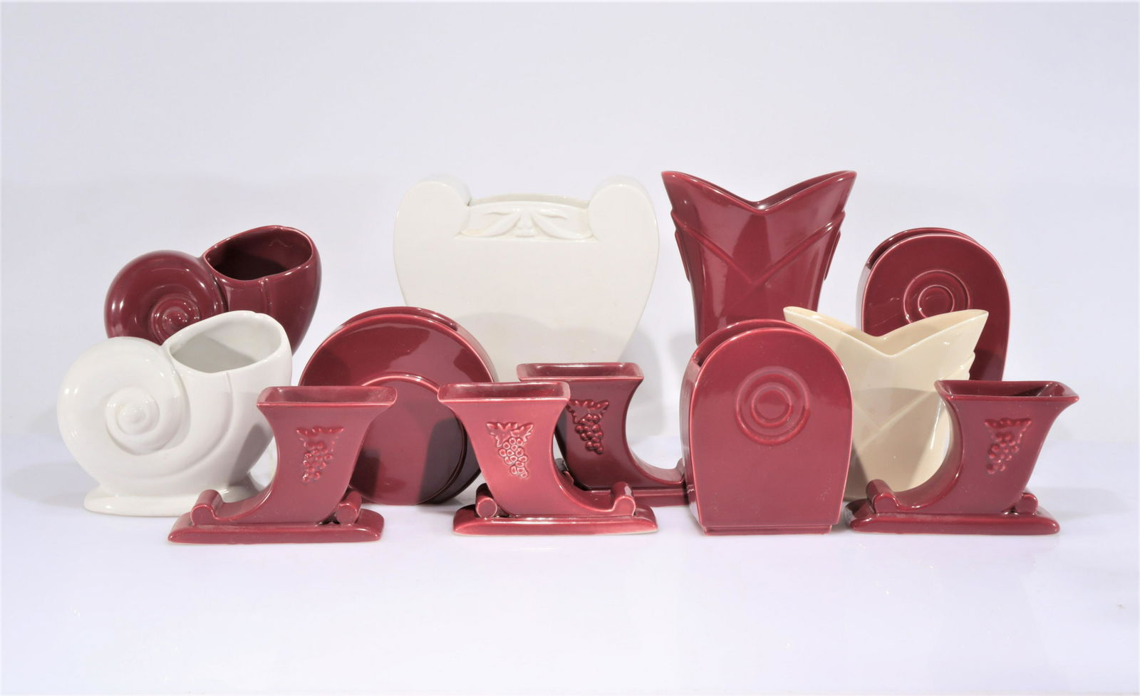 Trenton Pottery - 12 Vases (1 of 4)