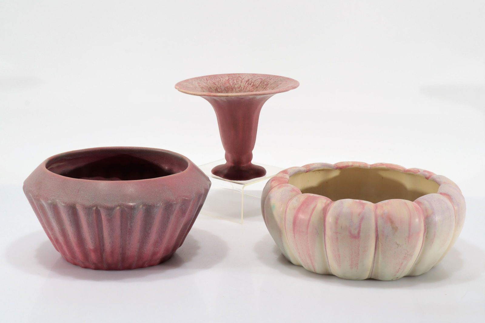 Muncie Pottery - 3 Vases (1 of 6)