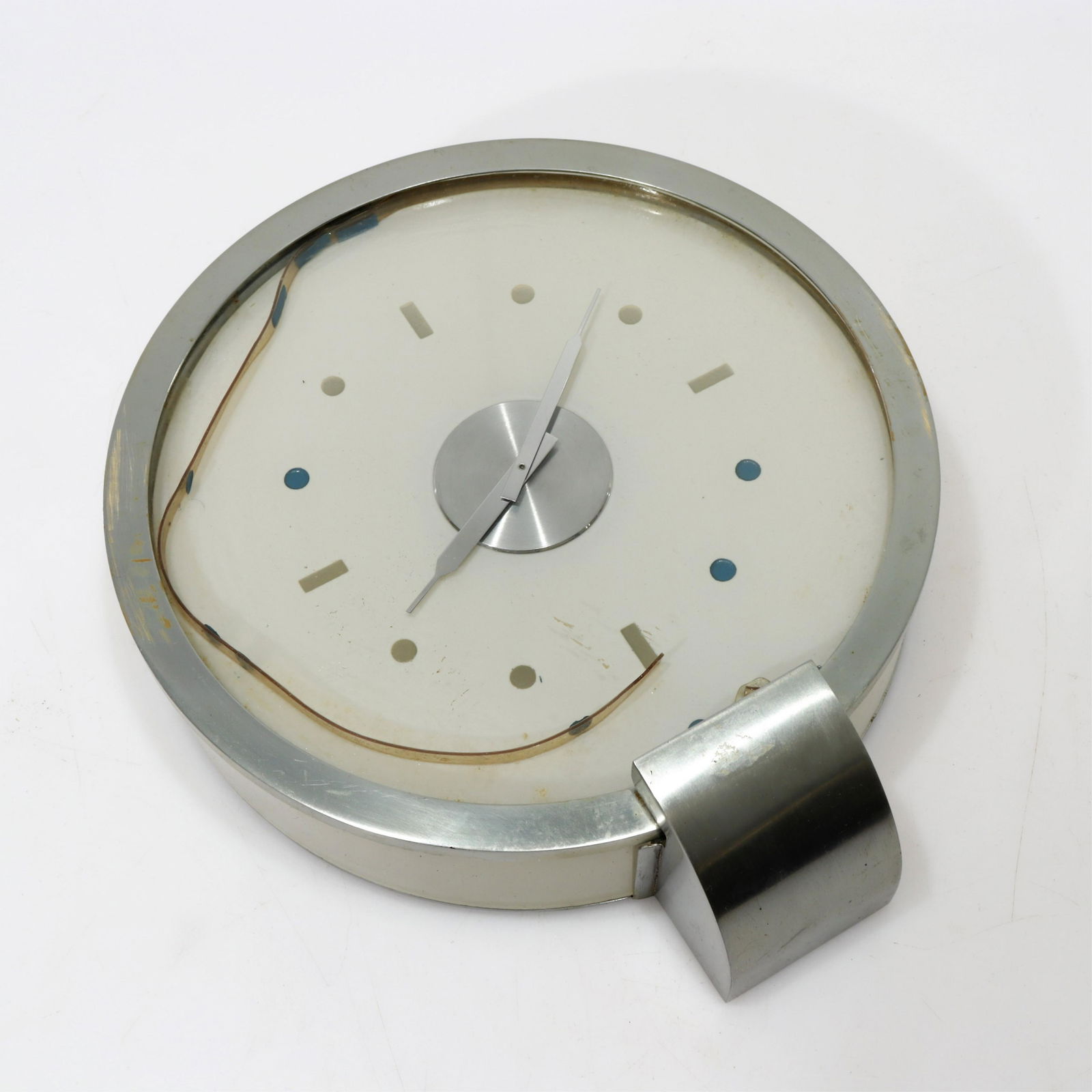 Jean Perzel - Rare Wall Clock, c 1930 (1 of 6)