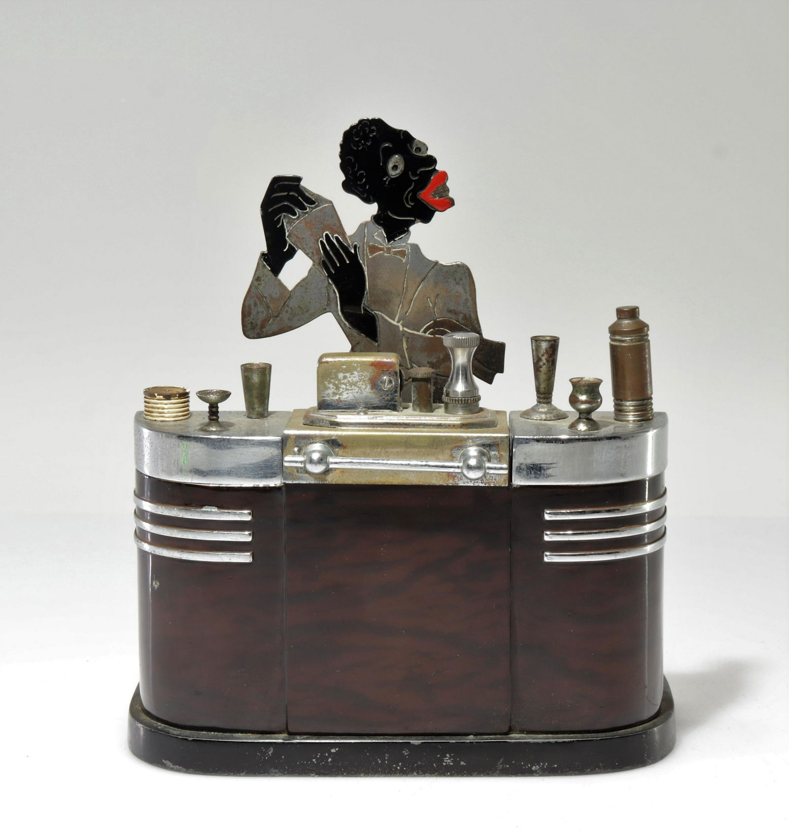 Ronson - Art Deco Touch Tip Bartender Light: Ronson Art Deco Touch Tip Bartender Light, circa 1930 Dimensions: 6.75" H x 6" W Property from the collection of Seymour Stein.