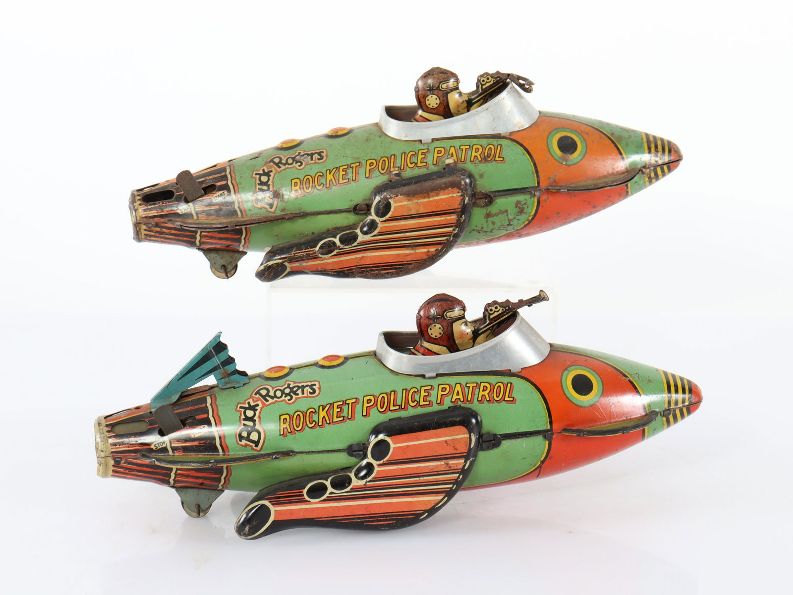 2 Marx Buck Rogers Rocket Police Patrol (1 of 7)