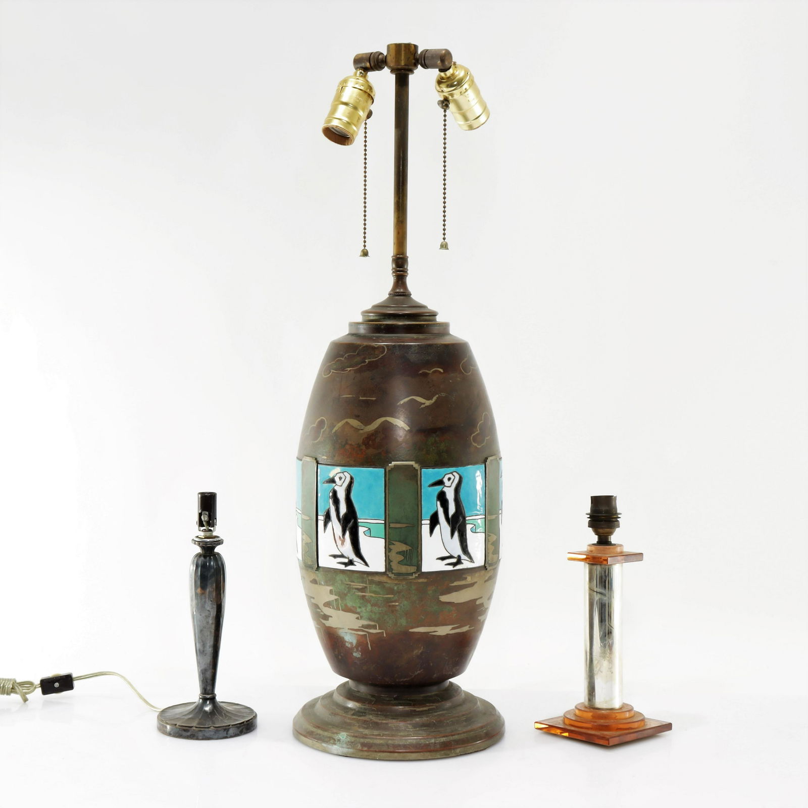 G. Bigard Lamp & 2 Deco Lamps (1 of 10)