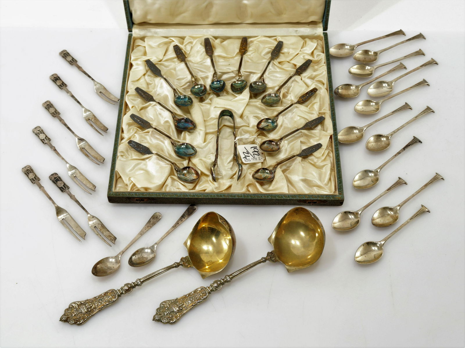 Group of Sterling Silver Demitasse Spoons (1 of 5)