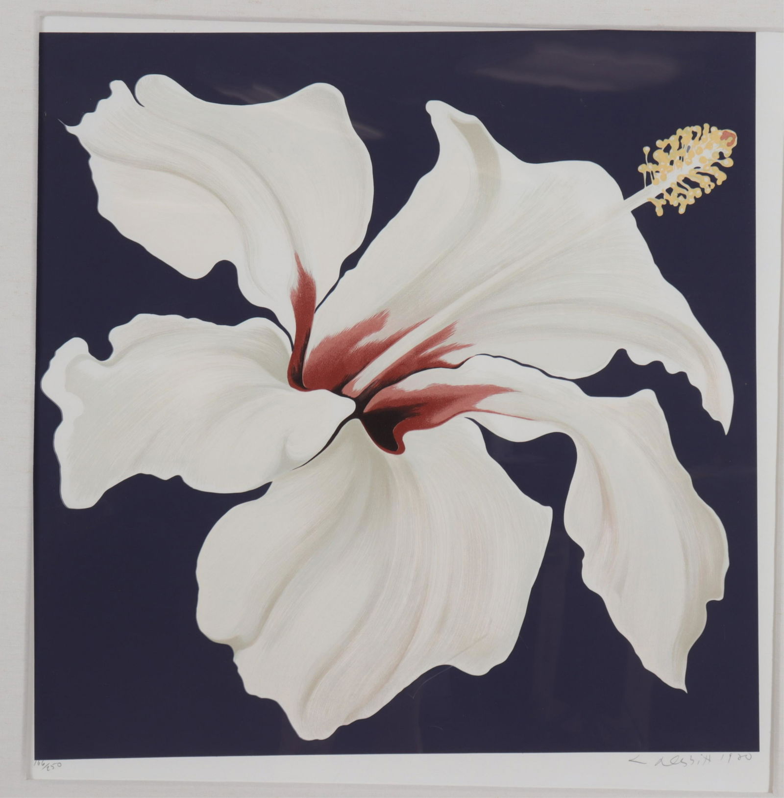 Lowell Nesbitt - Hibiscus - lithograph (1 of 6)
