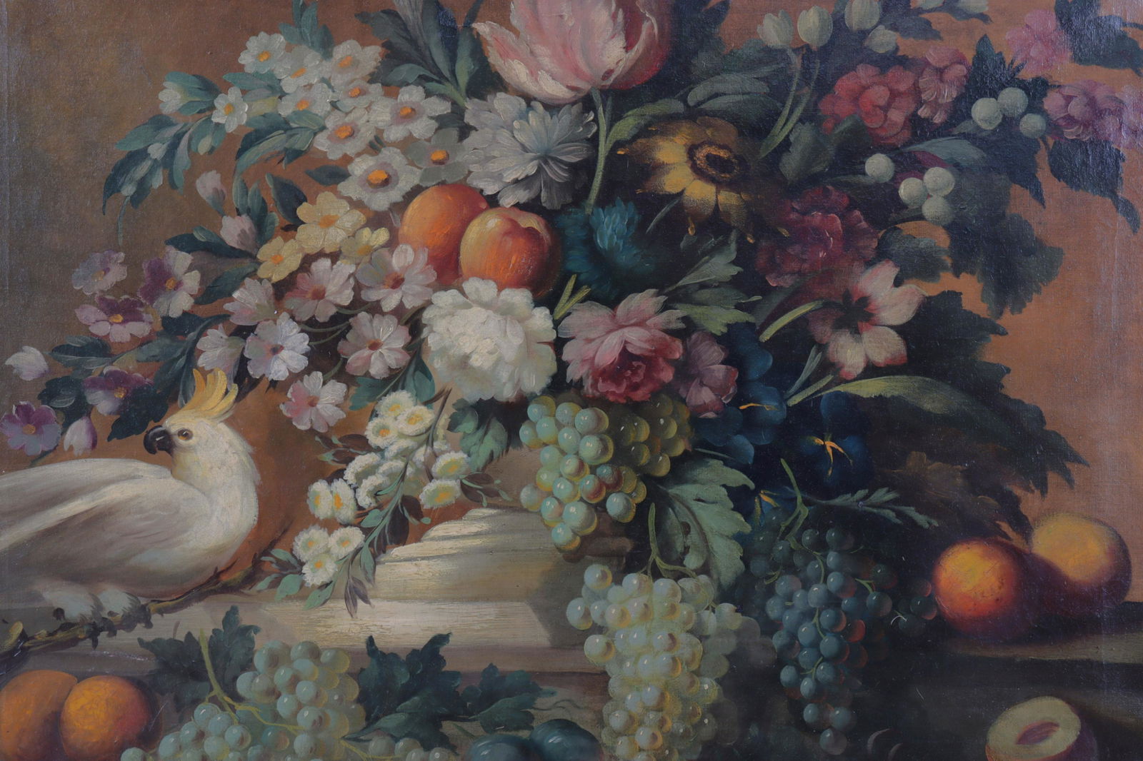 Old Master Style - Still Life with Cockatoo, O/C (1 of 5)