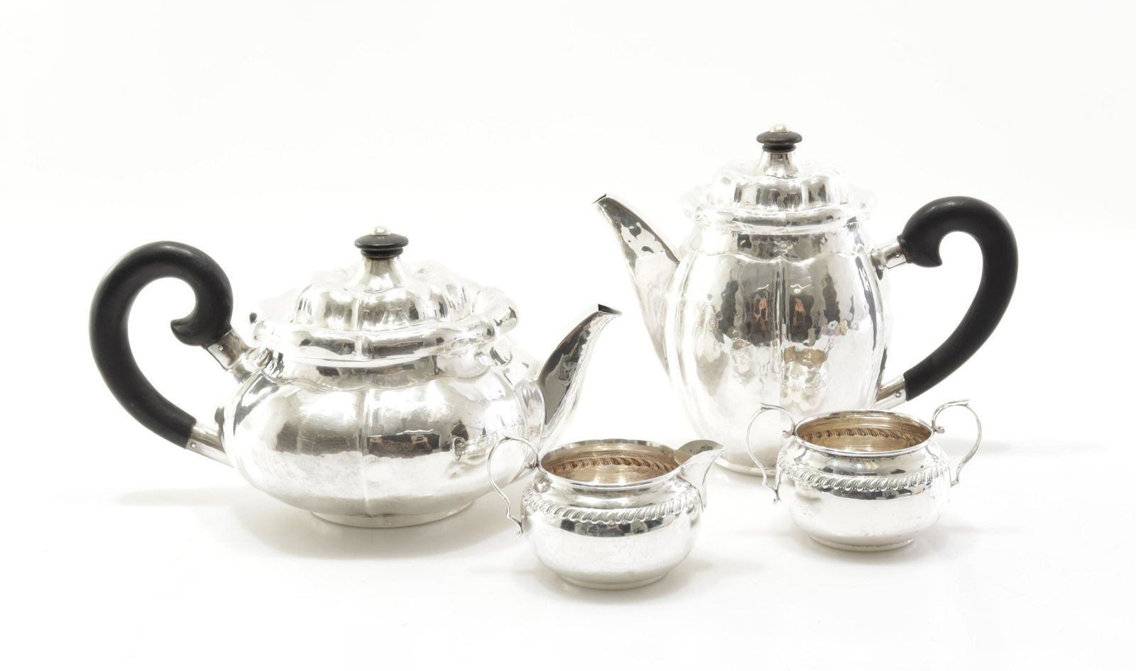 Silver Tea and Coffee Pot In the Manner Of Sanborn (1 of 6)