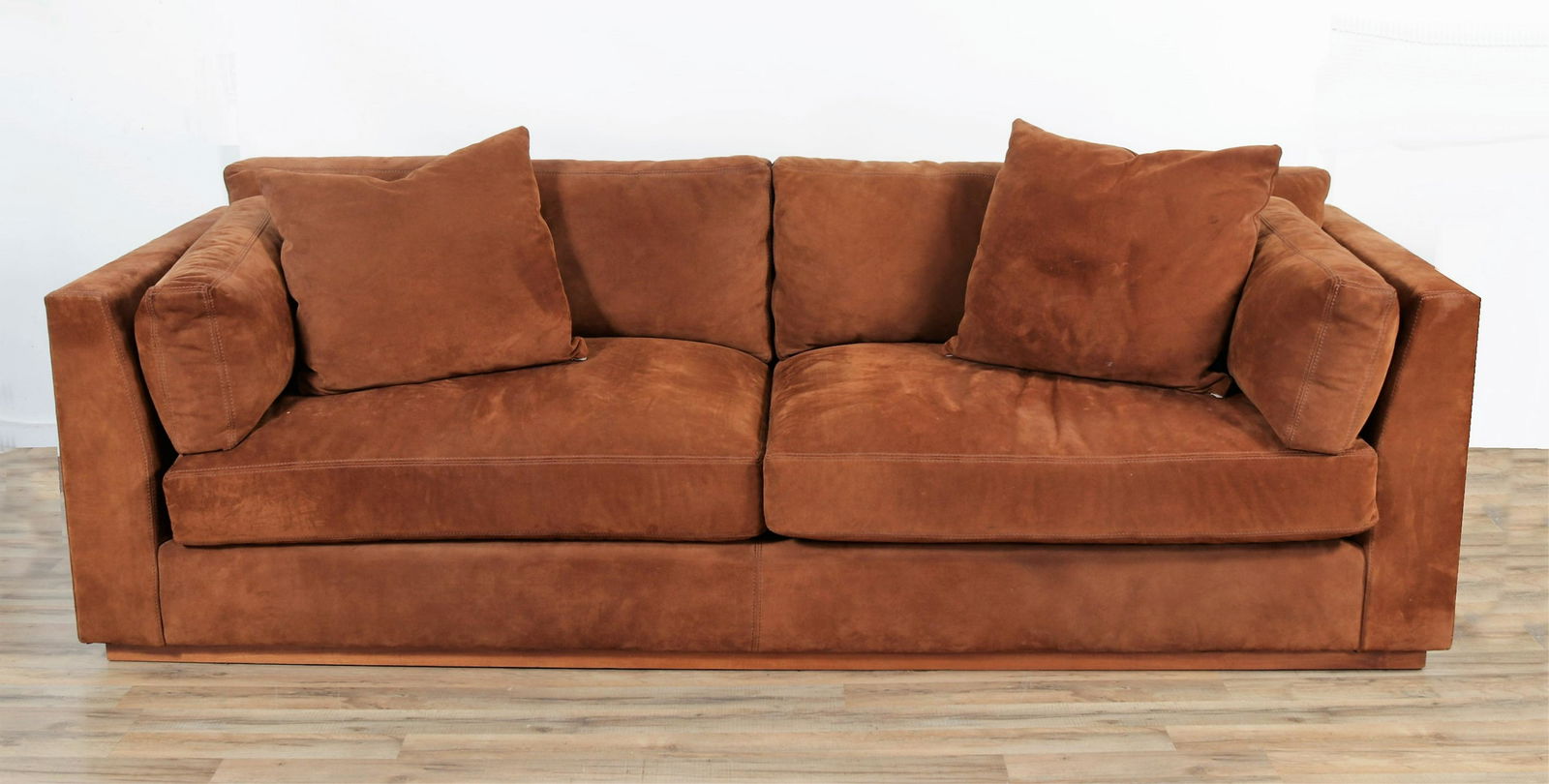 Ralph Lauren Home Desert Suede Sofa (1 of 8)