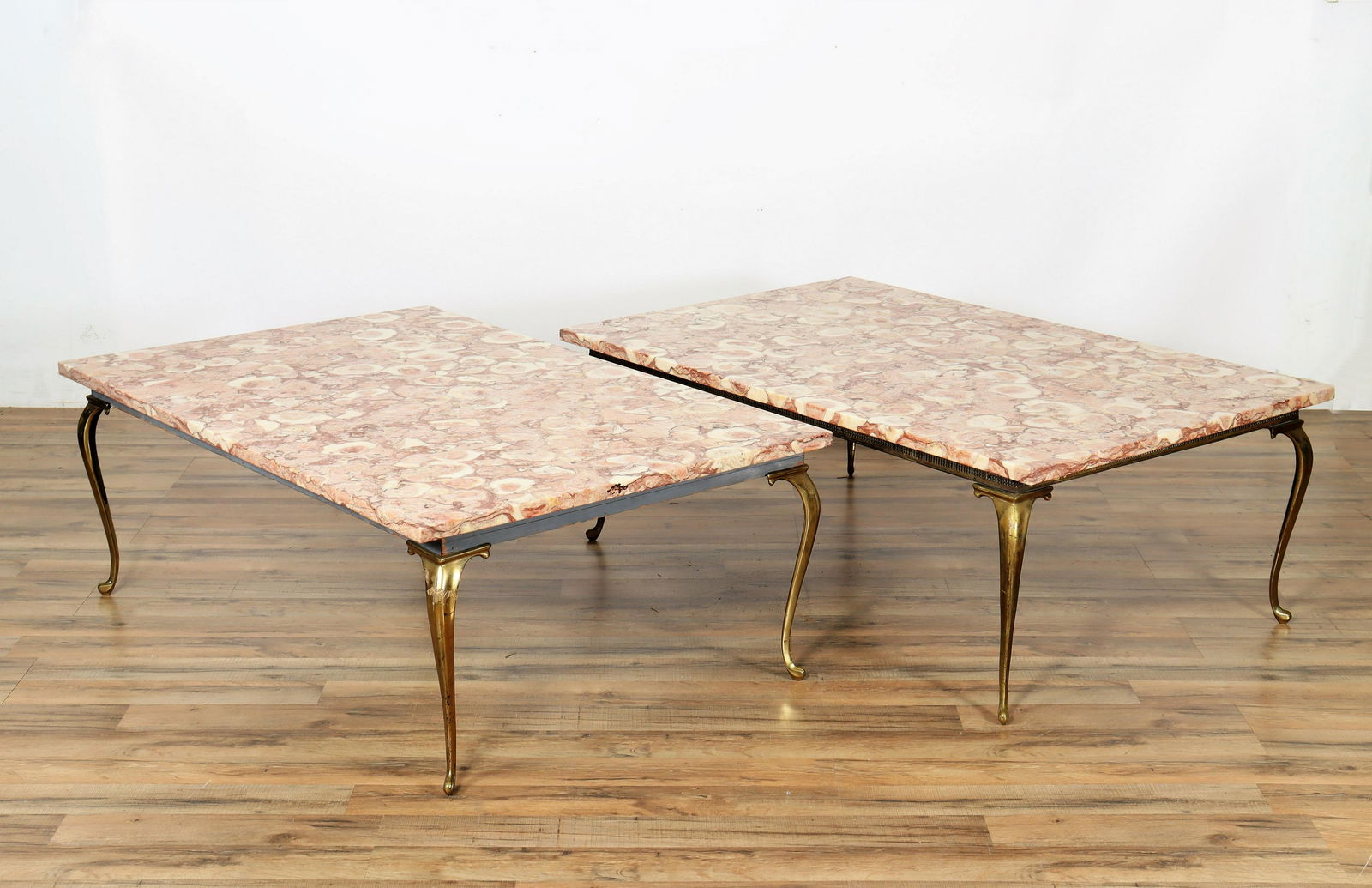 Two Marmo Rosso di Verona Marble Top Tables (1 of 8)