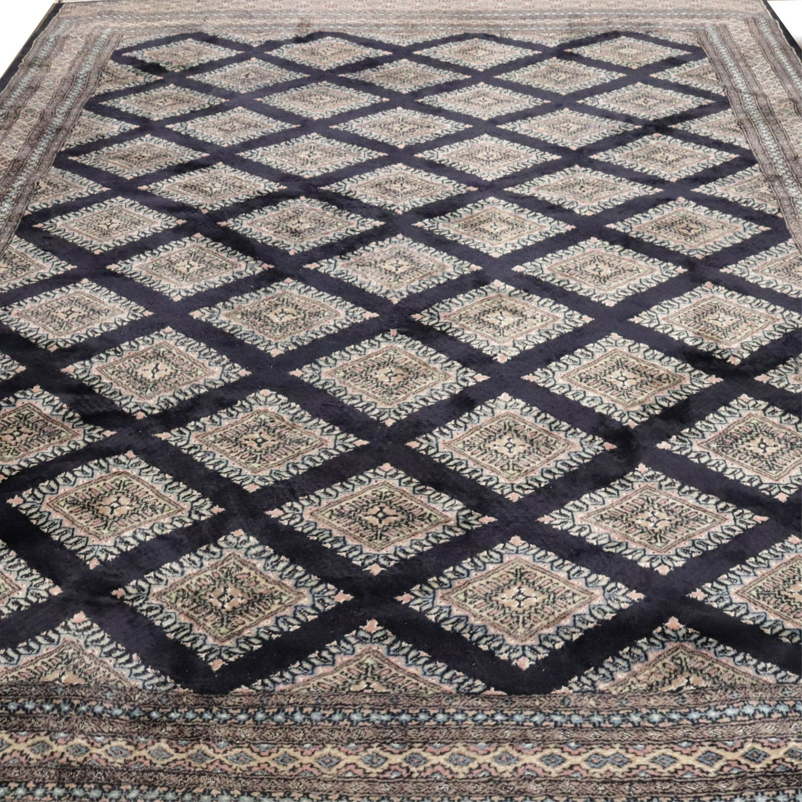Bokhara Wool Pile Rug 8 x 10-5 (1 of 9)