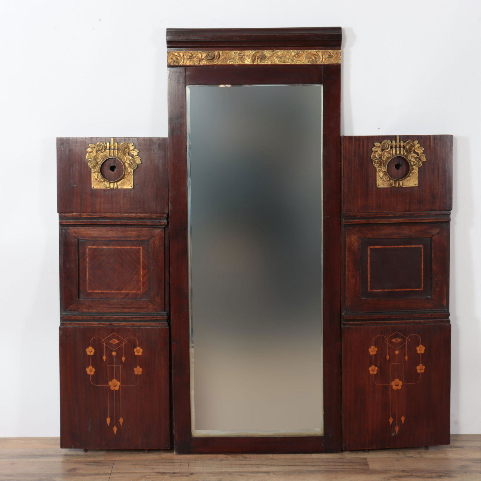 Louis XVI Style Ormolu Mtd Overmantle Mirror (1 of 6)