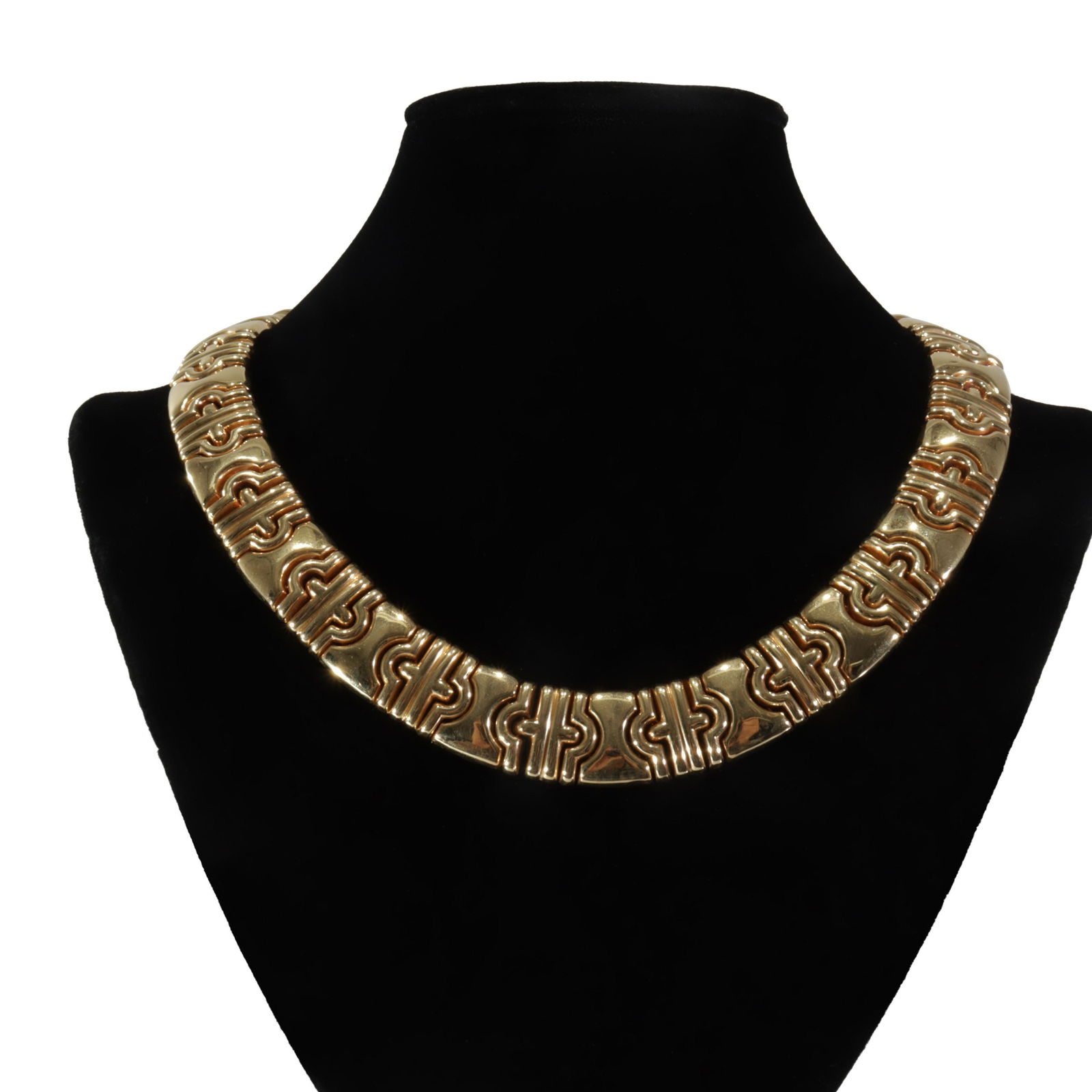 Bvlgari Parentesi Style 14K Yellow Gold Necklace (1 of 5)