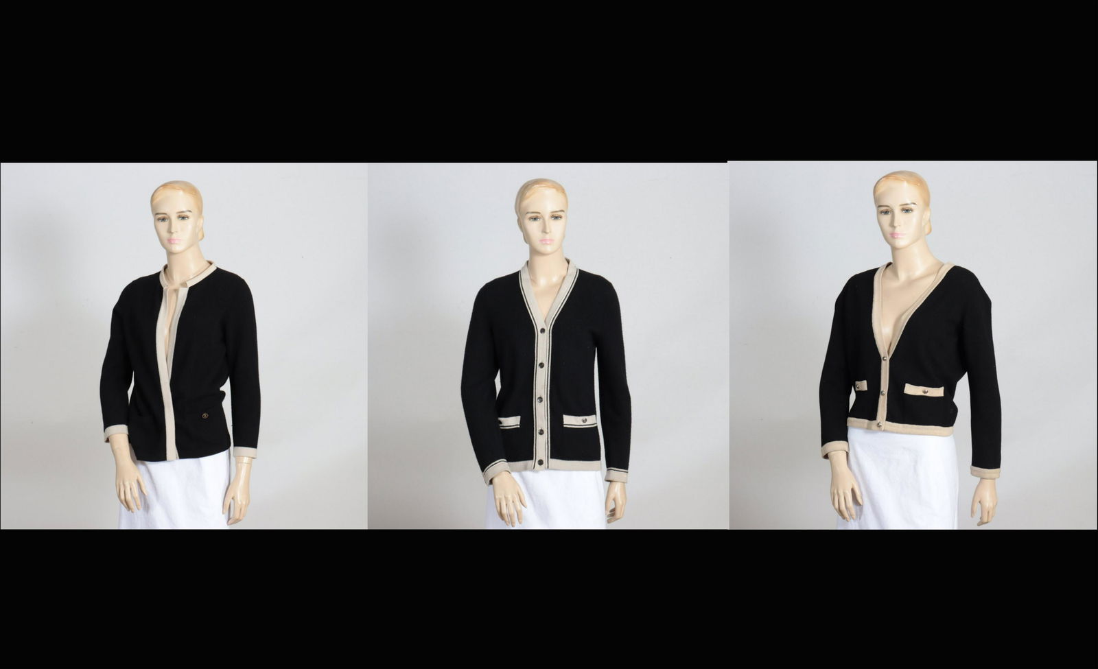 Three Chanel Cashmere Sweaters (1 of 20)