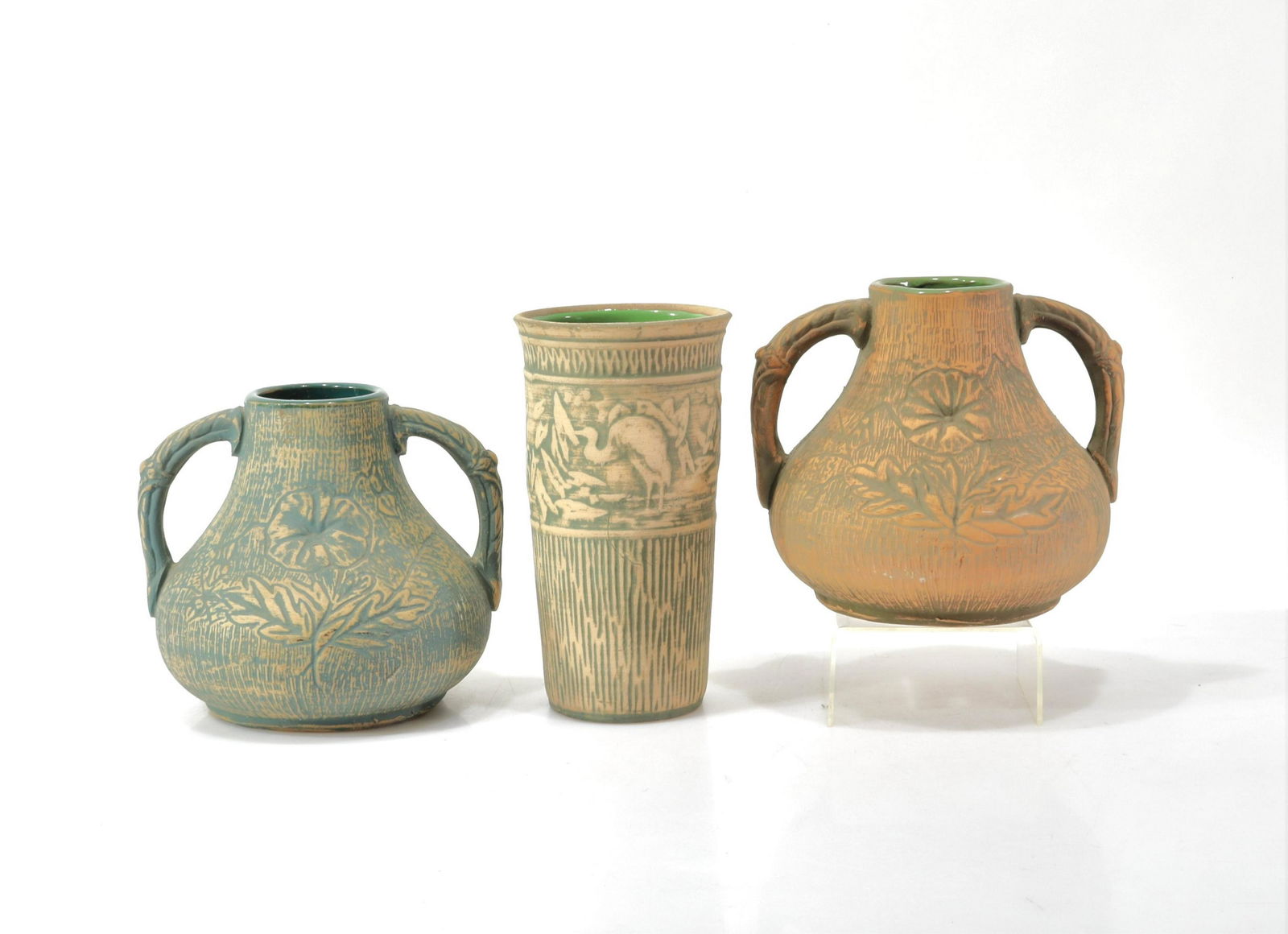 Redwing Pottery - 3 Vases (1 of 7)