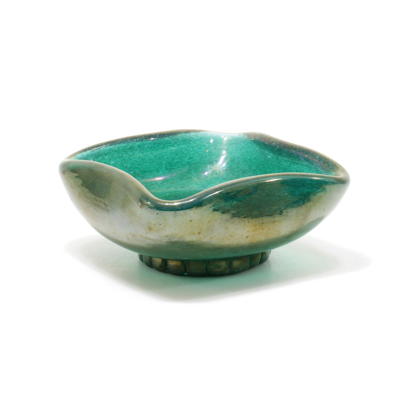 Ercole Barovier (attributed) - Iridescent Bowl (1 of 3)