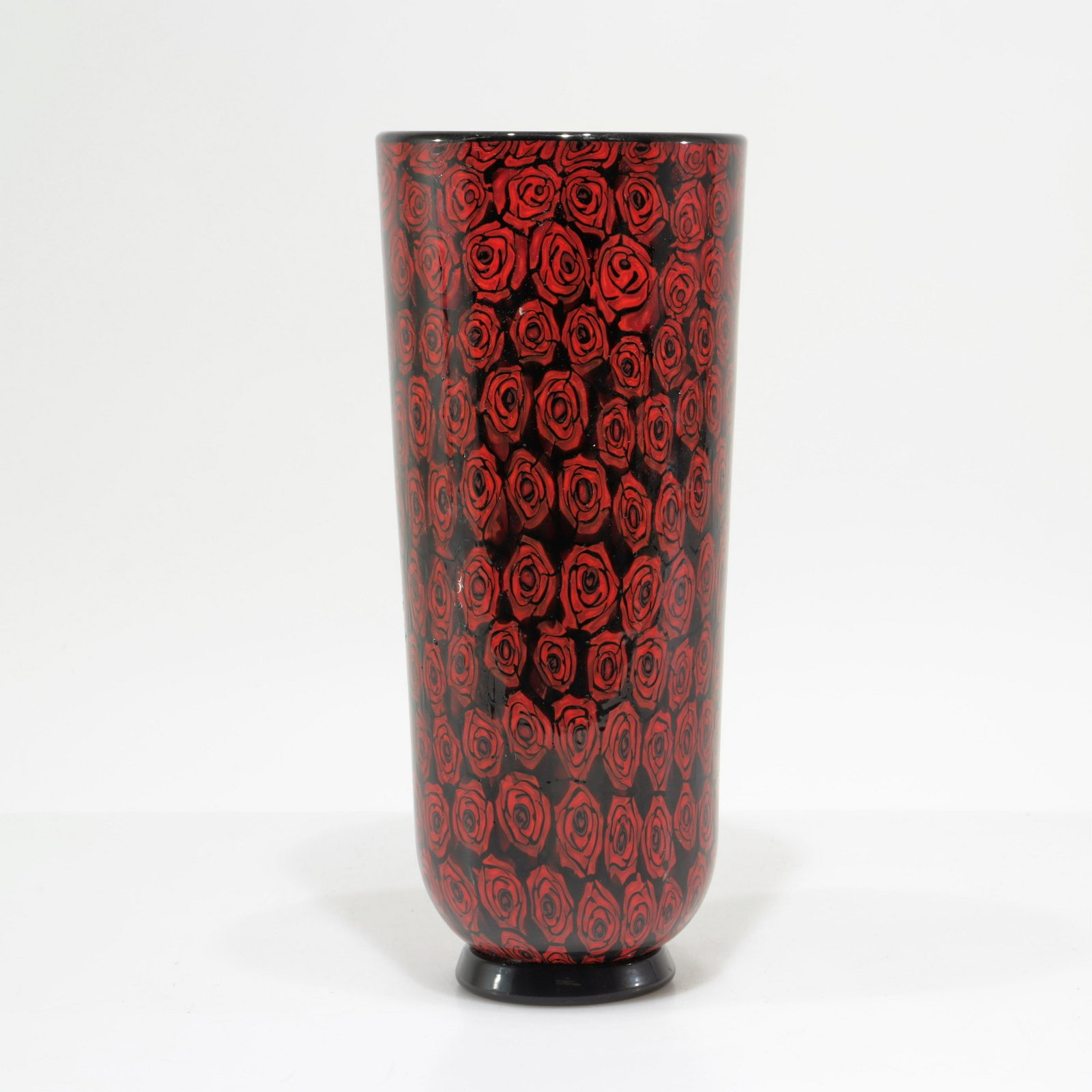 Vittorio Ferro / Netreria Pagnin - Beaker Vase: Vittorio Ferro / Netreria Pagnin - Beaker Vase, initialed VF Dimensions: 11.75" H