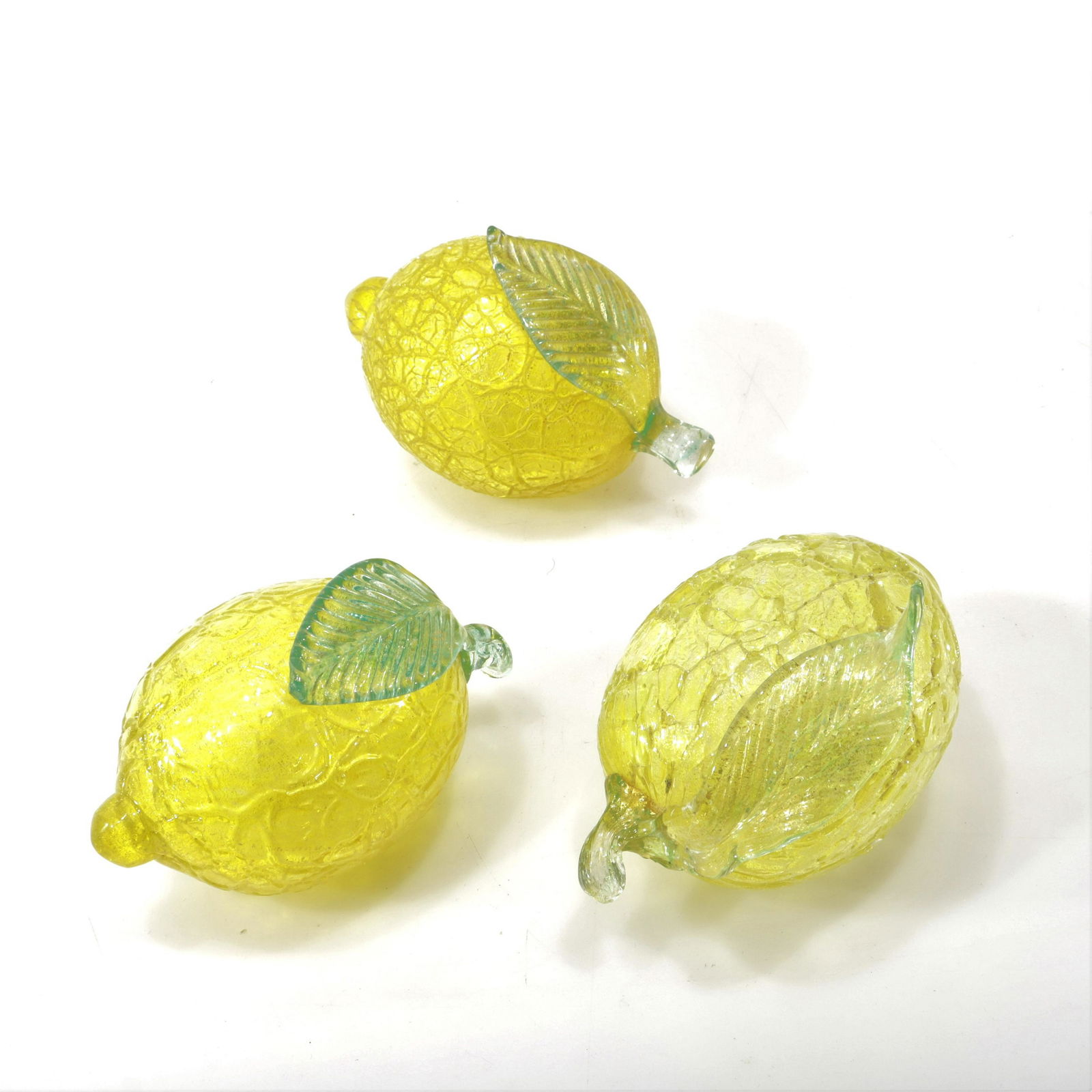 Alfredo Barbini (attributed) - 3 Glass Lemons (1 of 4)