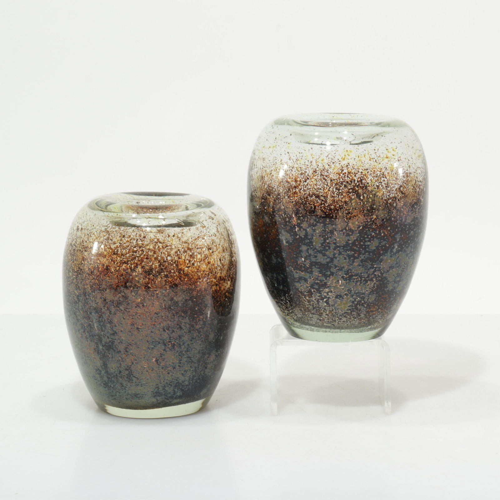 Ercole Barovier (attributed) - 2 Aborigeno Vases (1 of 5)